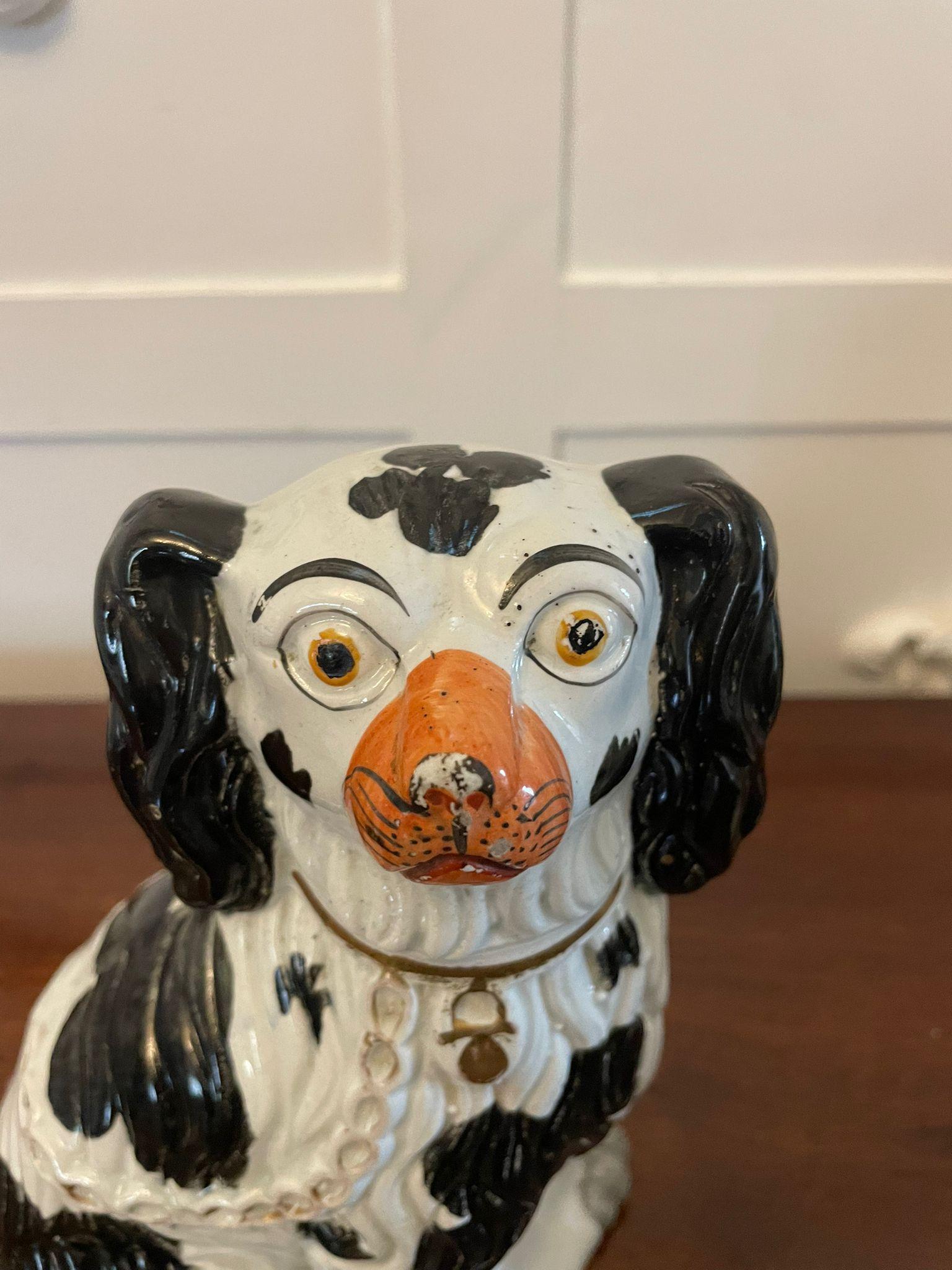 victorian staffordshire dogs