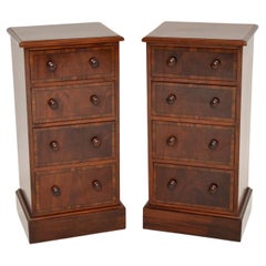 Pair of Antique Victorian Reconstructed Bedside Chests