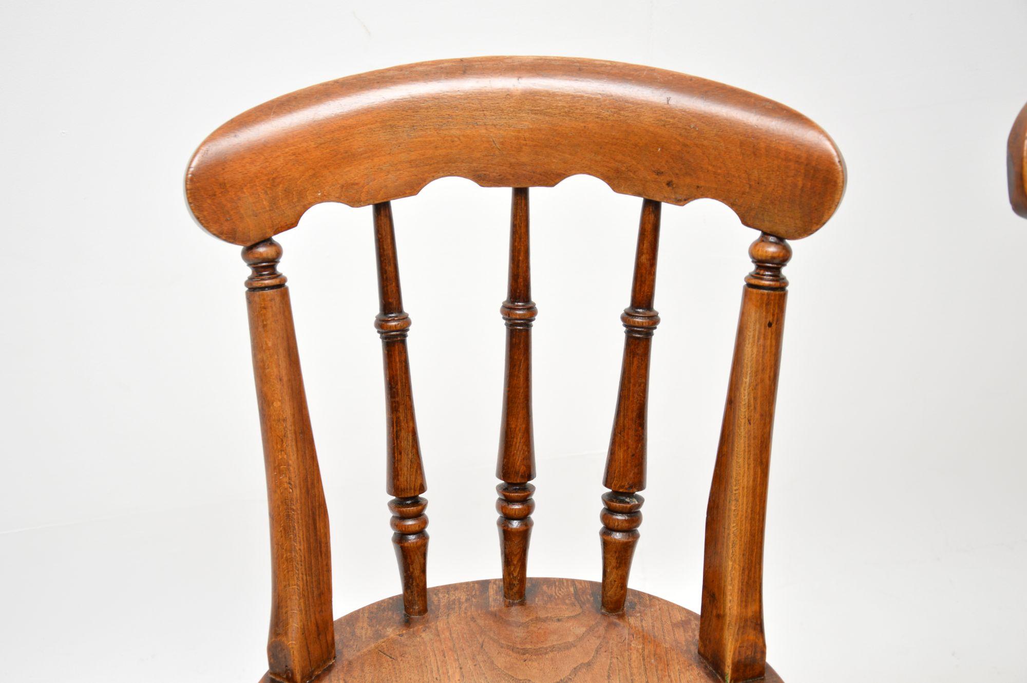 victorian wooden chair
