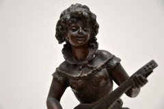 Pair of Antique Victorian Spelter Figurines