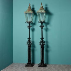 Ein Paar antiker viktorianischer Lights