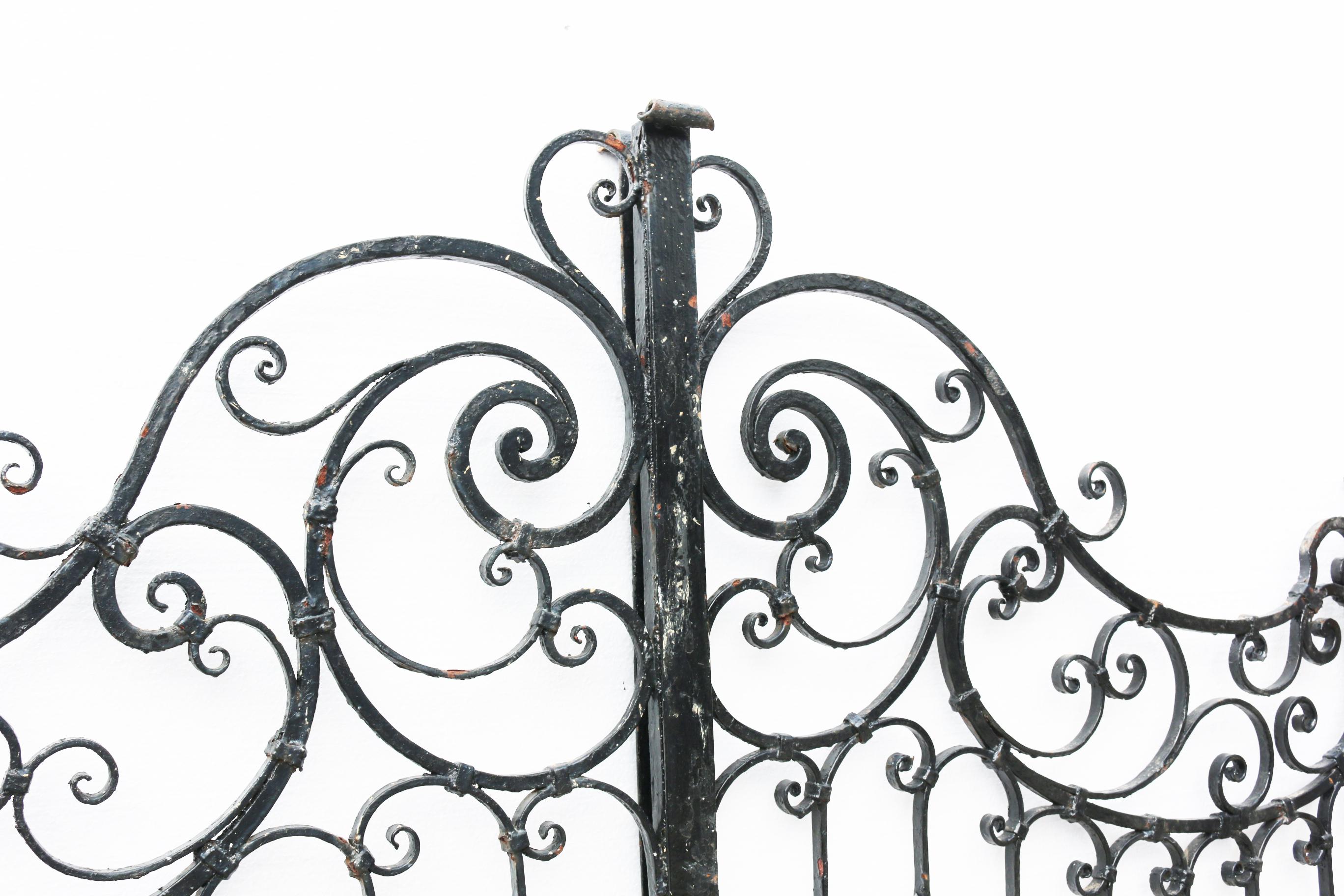 antique iron gates