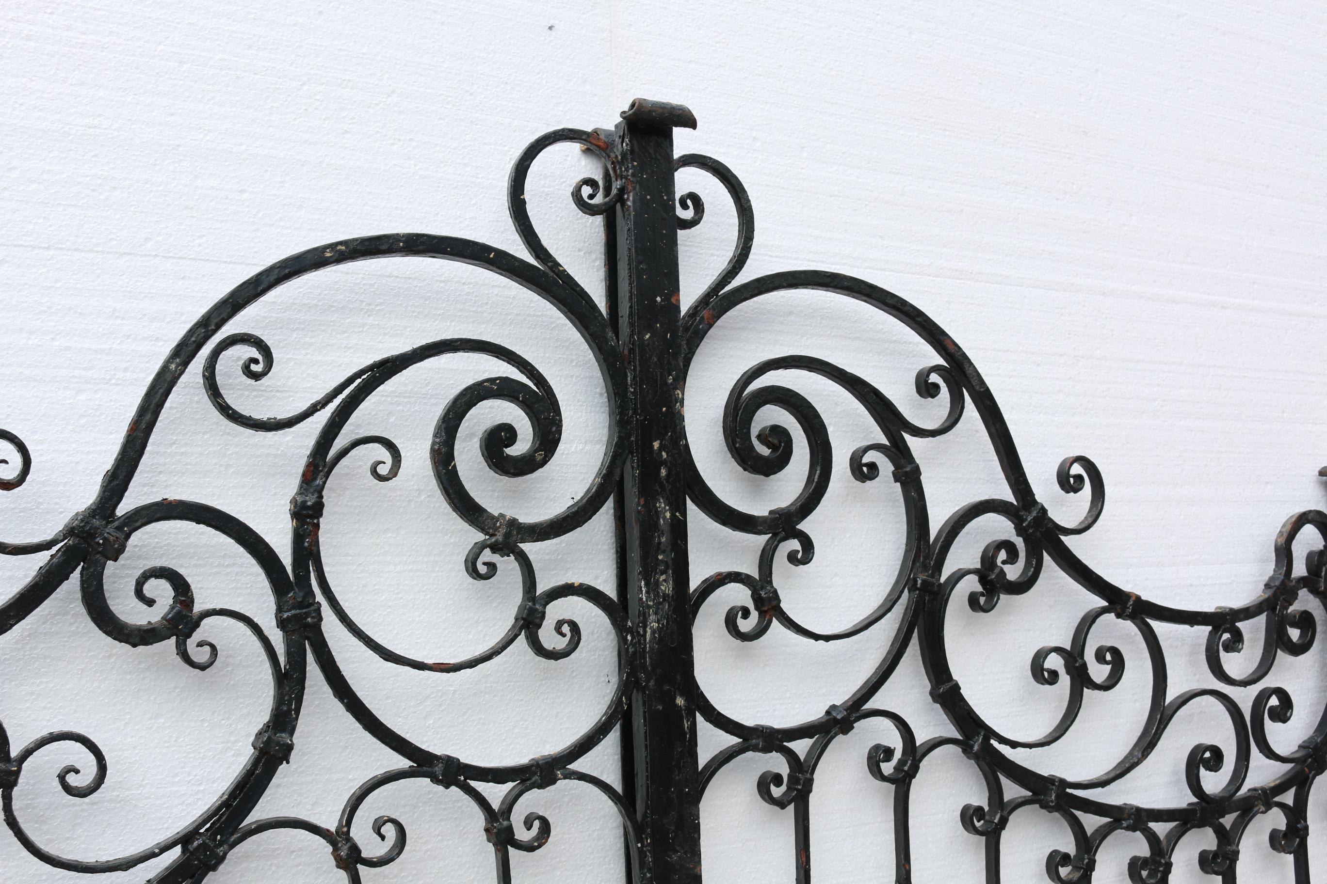 old iron gates