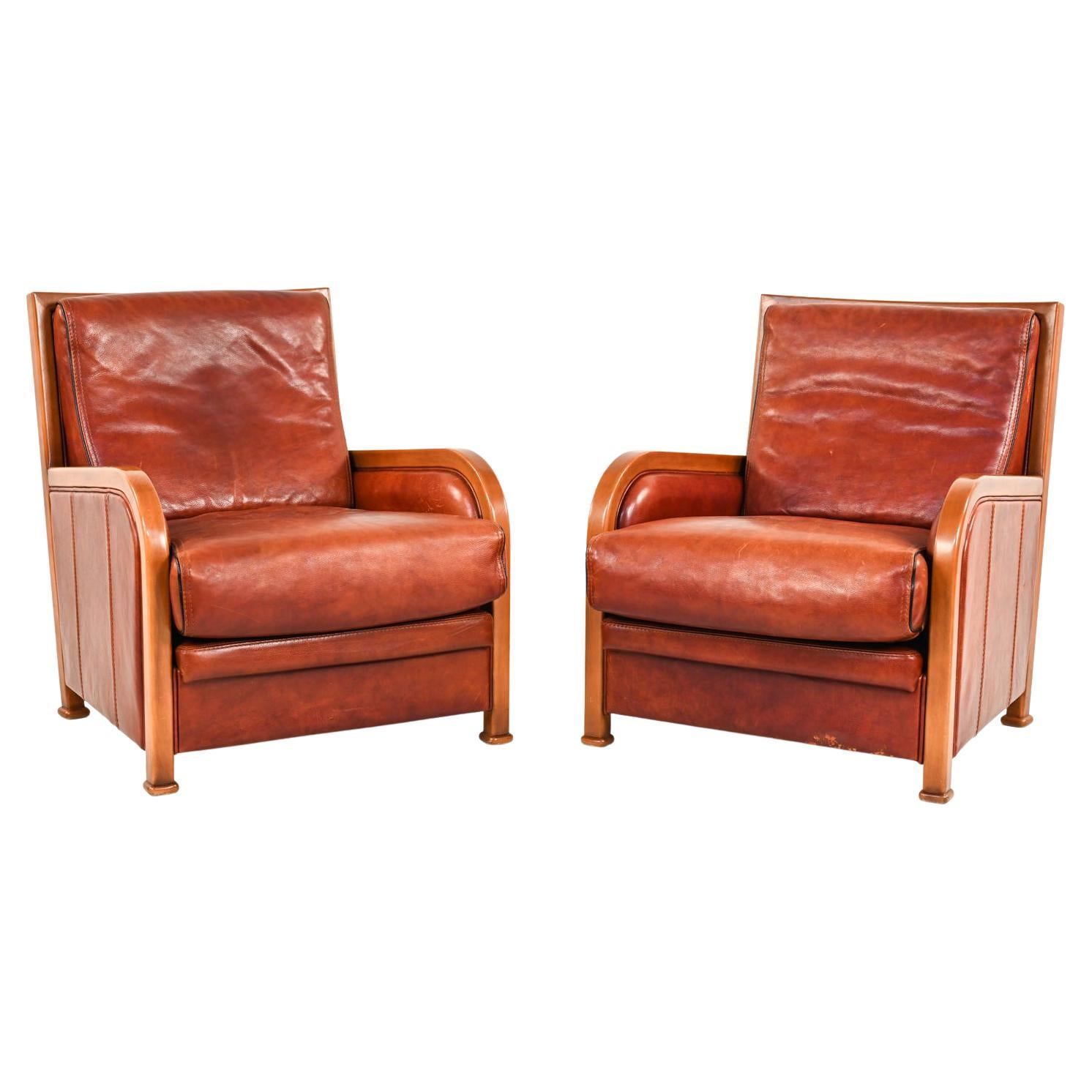Pair of Anton Dam Lounge Chairs For Sale
