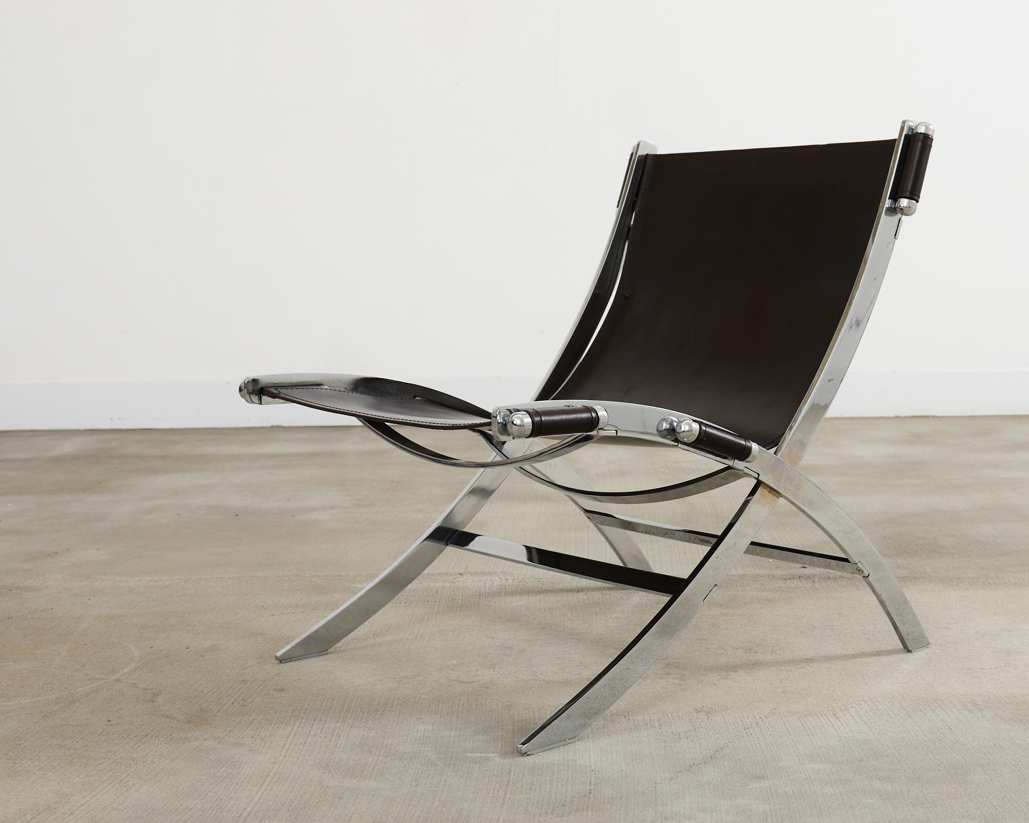 Paire de chaises à ciseaux Timeless d'Antonio Citterio pour Flexform en vente 7
