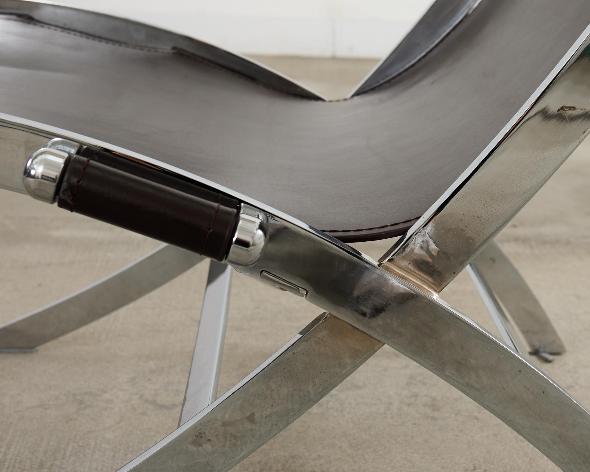 Paire de chaises à ciseaux Timeless d'Antonio Citterio pour Flexform en vente 10