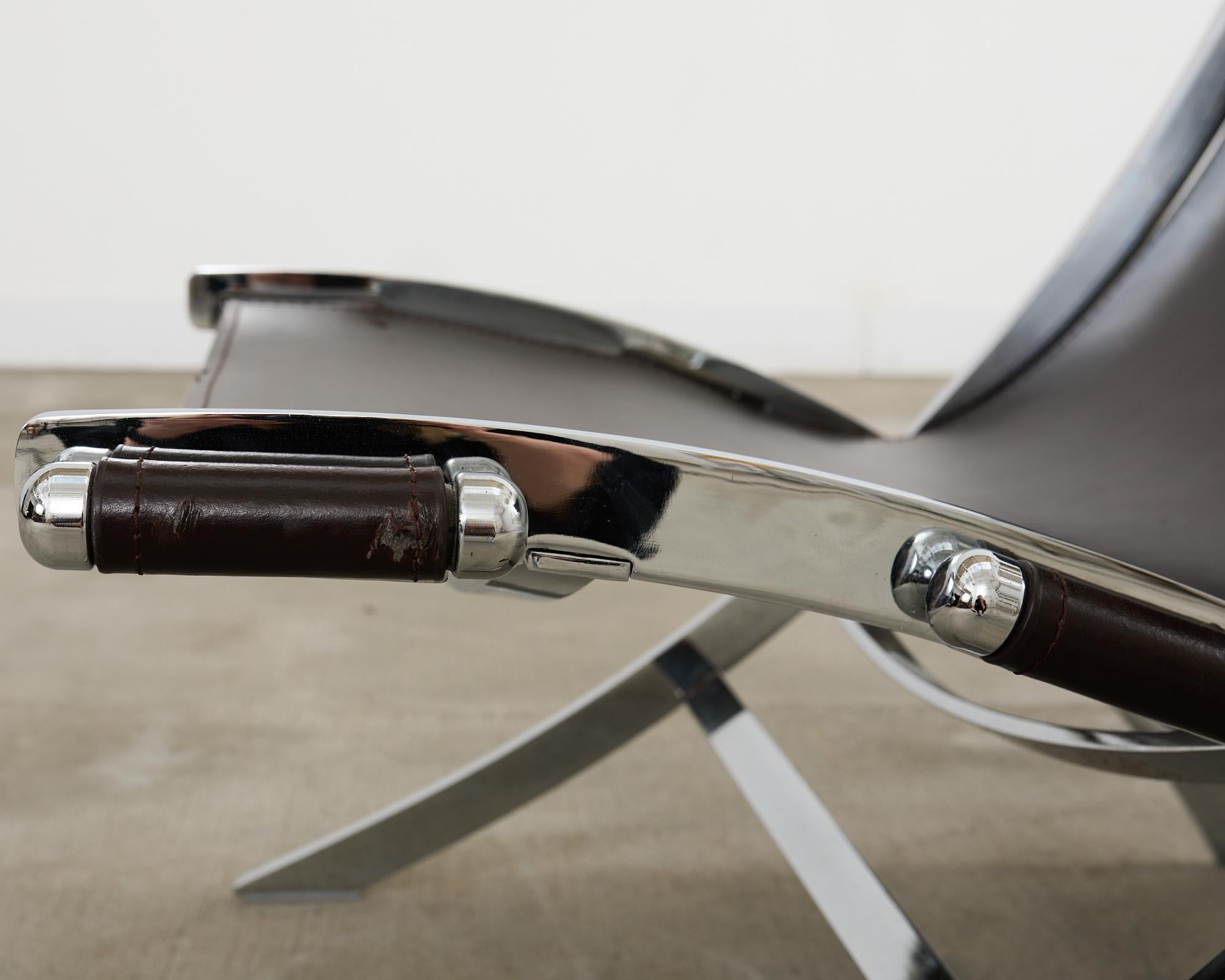 Paire de chaises à ciseaux Timeless d'Antonio Citterio pour Flexform en vente 1
