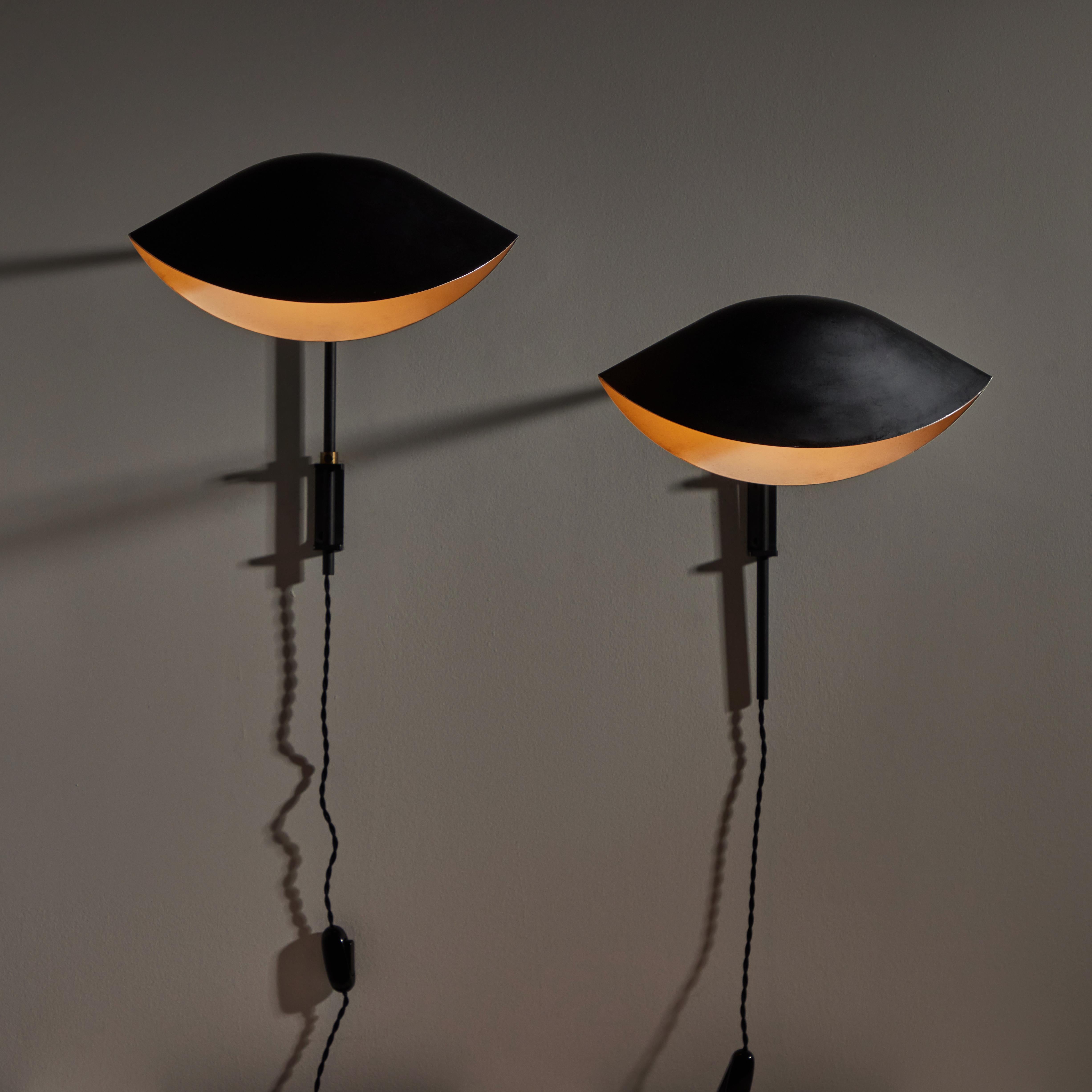 Late 20th Century Pair of Antony Sconces by Serge Mouille  For Sale