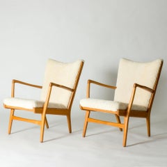Pair of “AP 16” Lounge Chairs by Hans J. Wegner, Denmark, 1960s