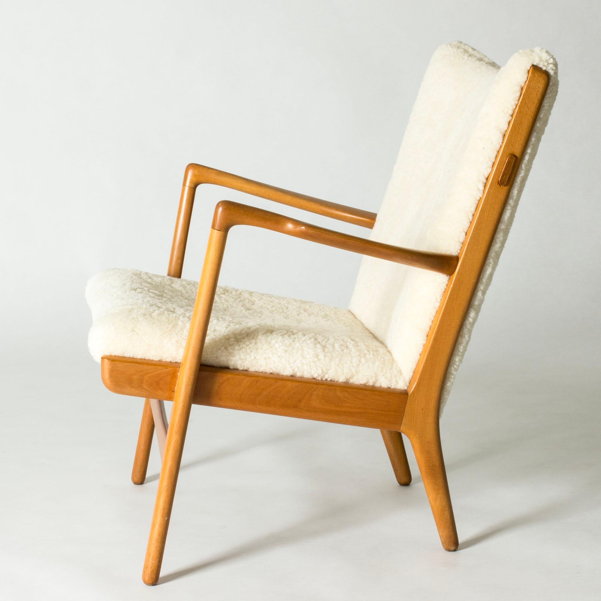 Danois Paire de chaises longues AP 16 de Hans J. Wegner, Danemark, années 1960 en vente