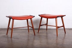 Pair of AP-30 Piano Stools by Hans Wegner