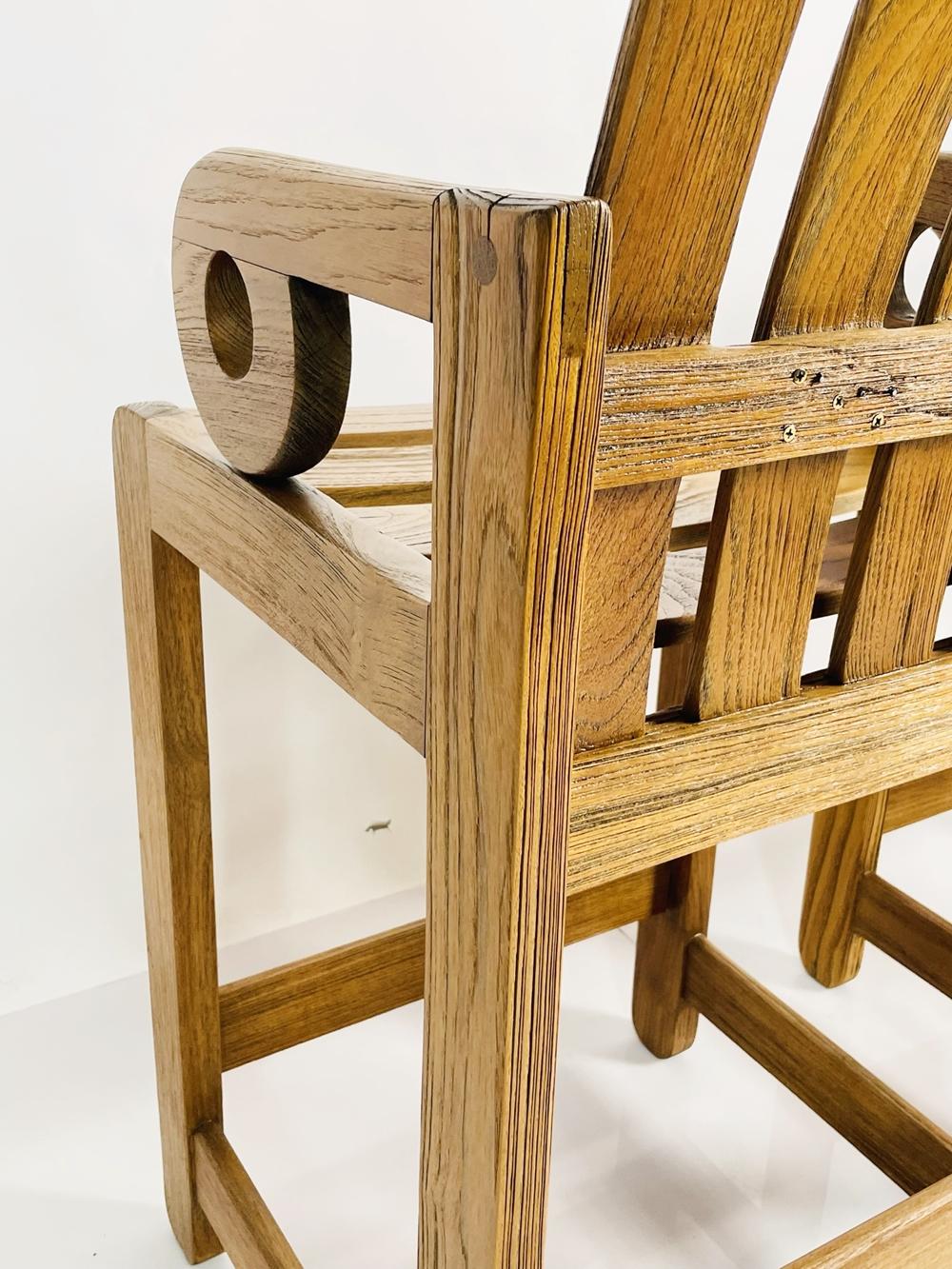 Ein Paar Apertura-Barhocker von Kipp Stewart für Summit Furniture im Angebot 3