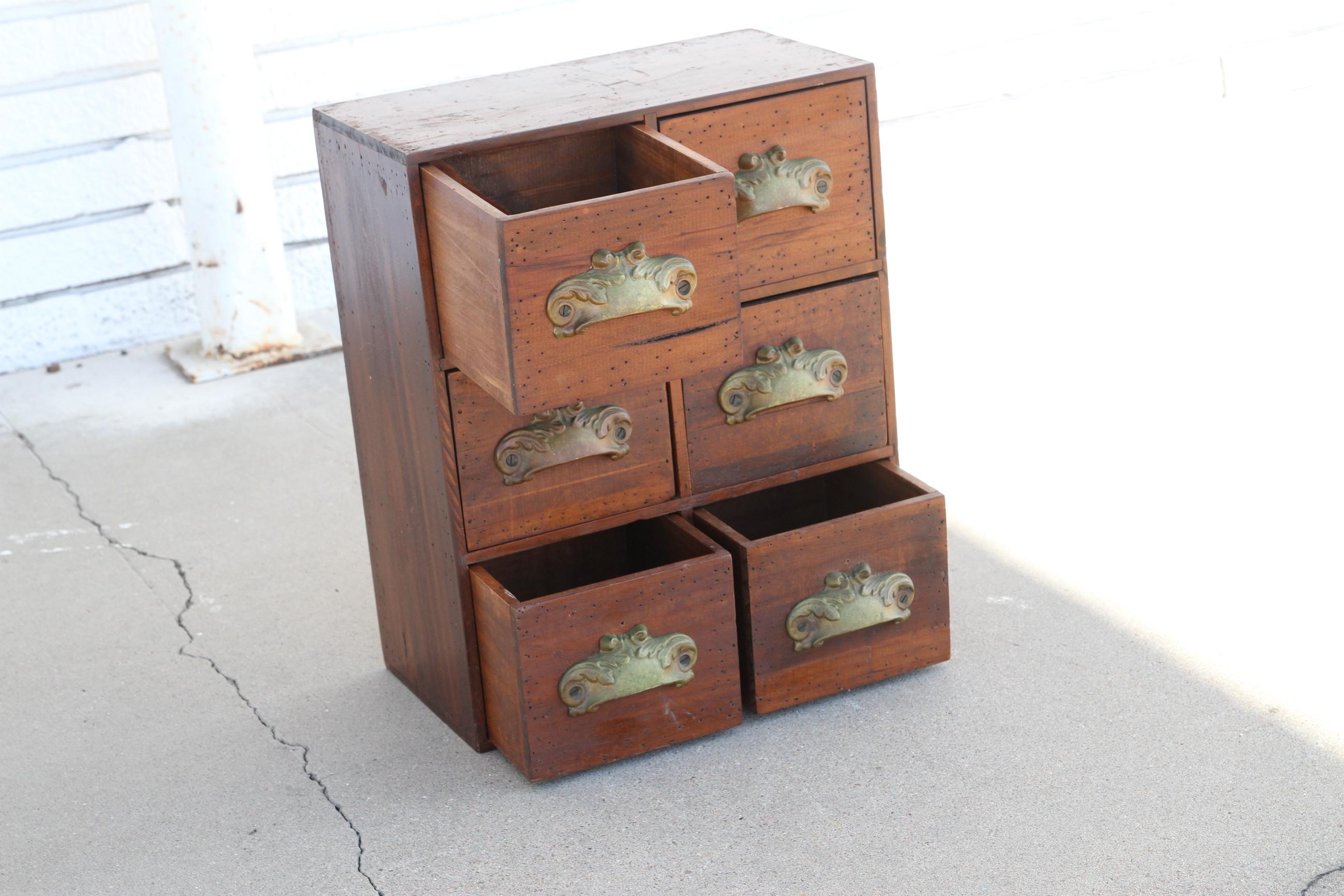 Victorian Pair of Apothecary Chest with Kenrick Pulls For Sale