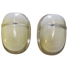 Vintage Pair of Appliques by Angelo Mangiarotti for Artemide, 1986