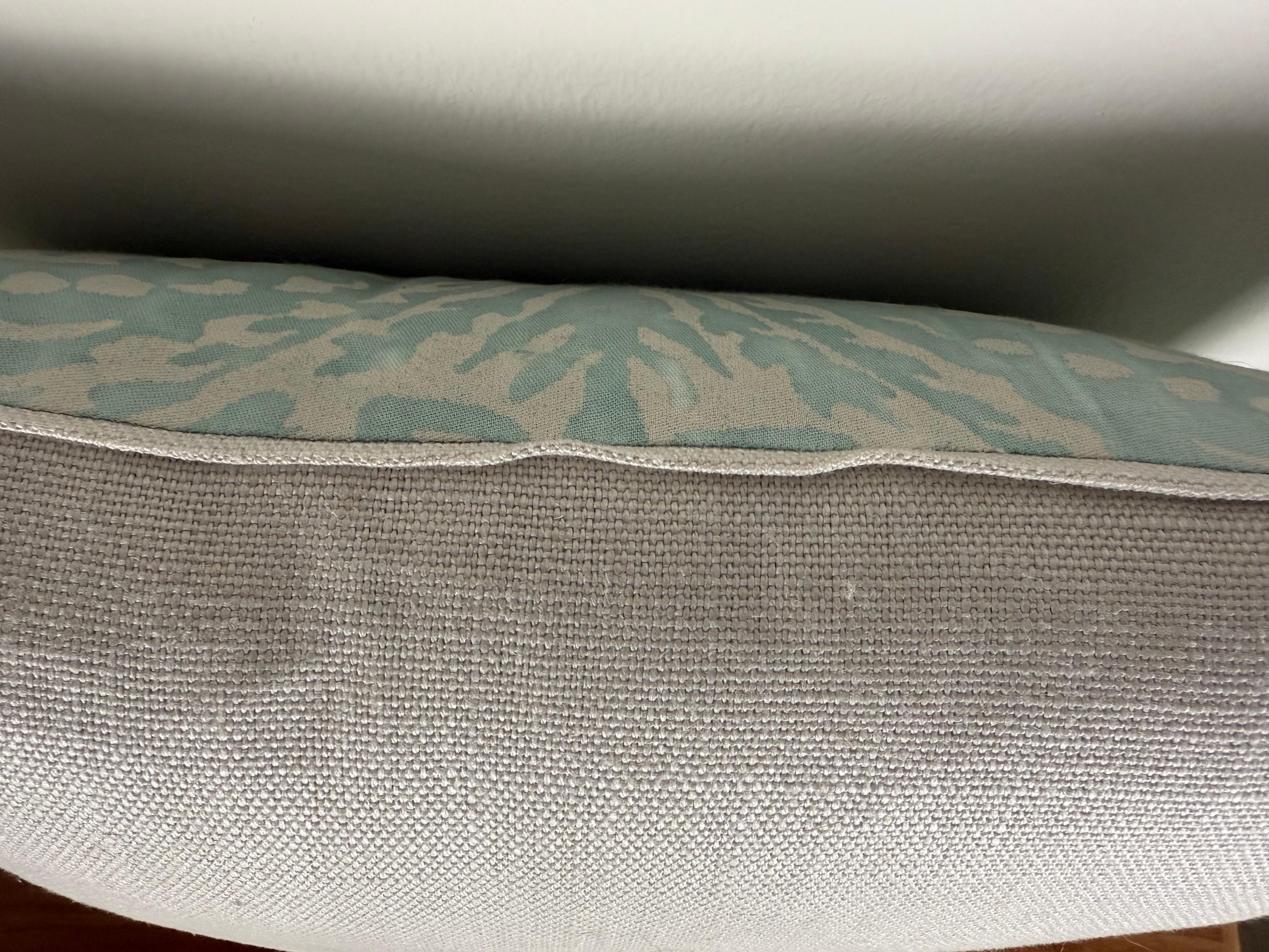 Coton Paire de coussins en lin de style Fortuny en vente