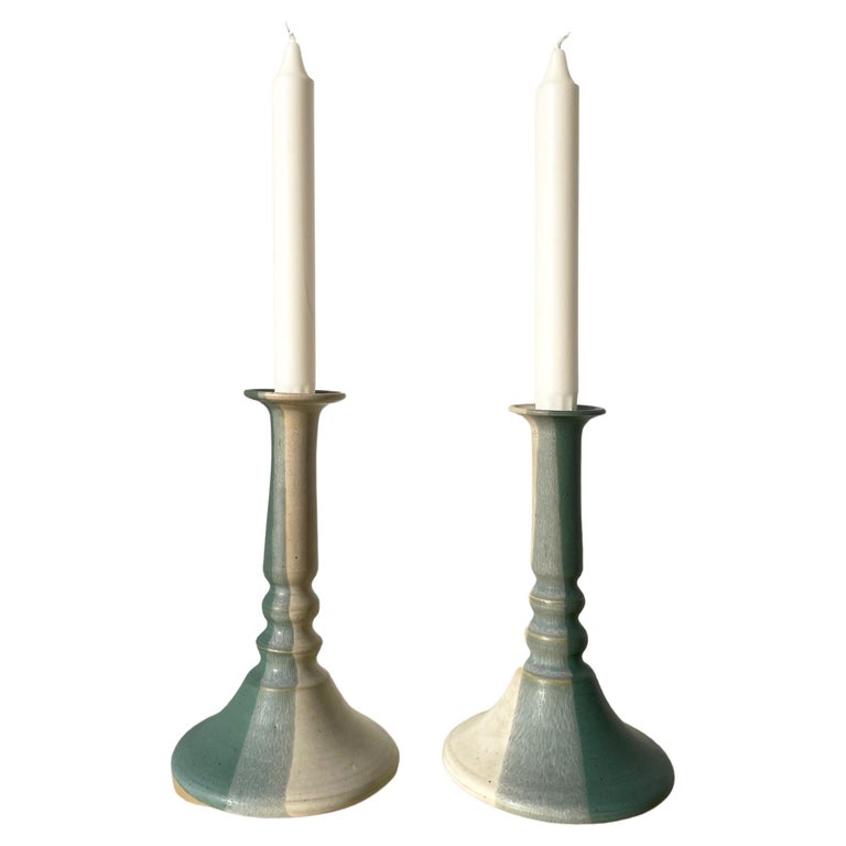Striped Ceramic Vases Titus by Olle Alberius for Rörstrand Sweden