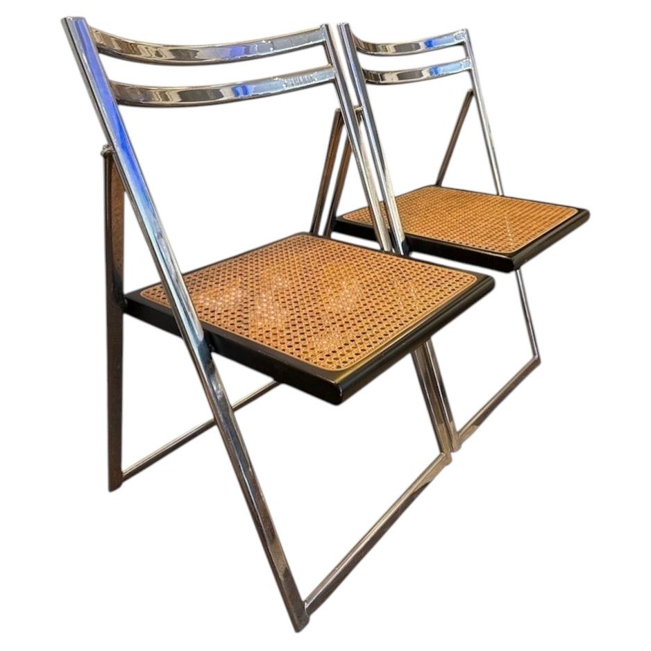 Pair of Arbben flipping chairs For Sale