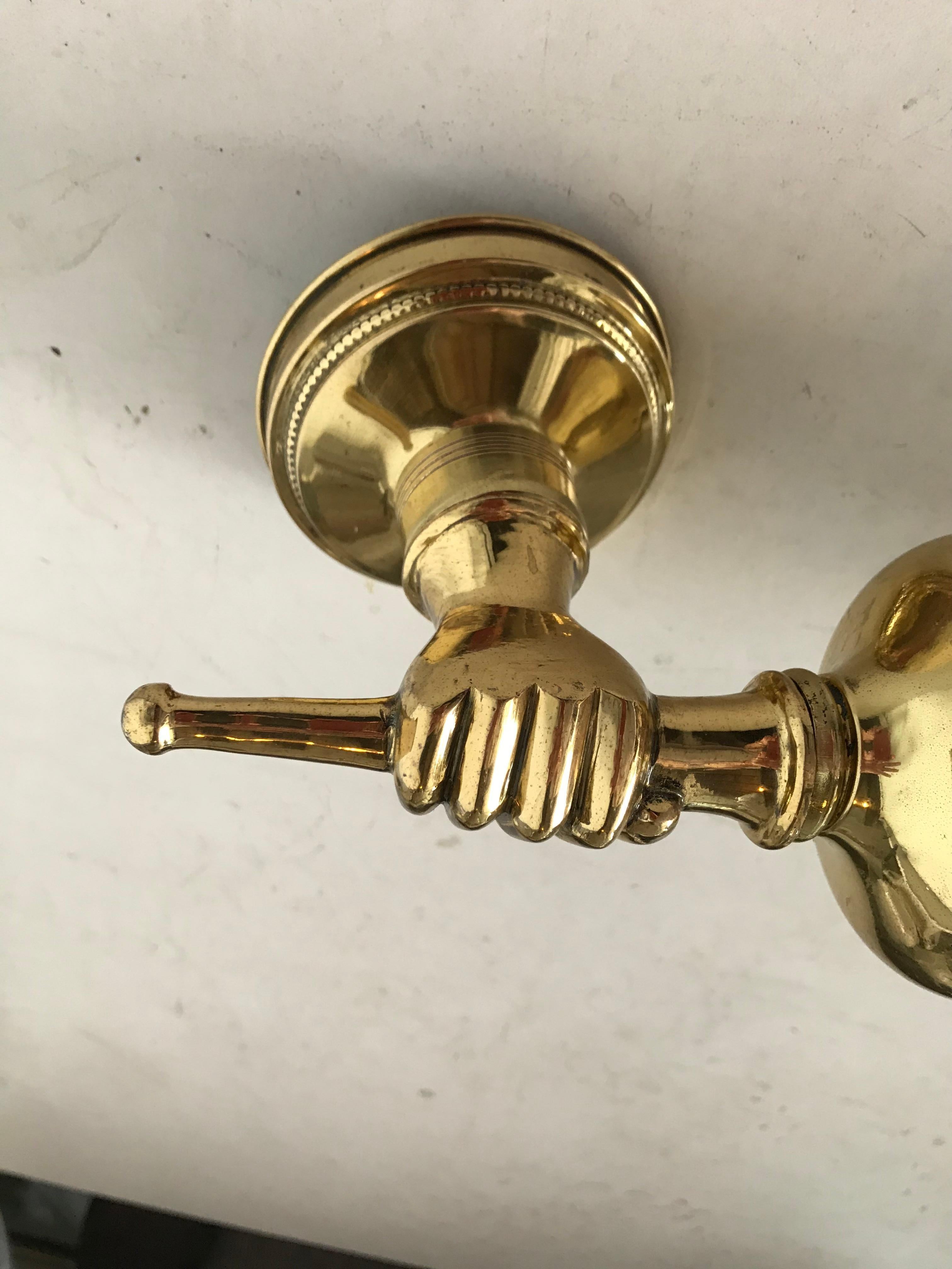 Pair of Arbus Sconces. 2 pairs available. Priced by pair In Excellent Condition In Miami, FL