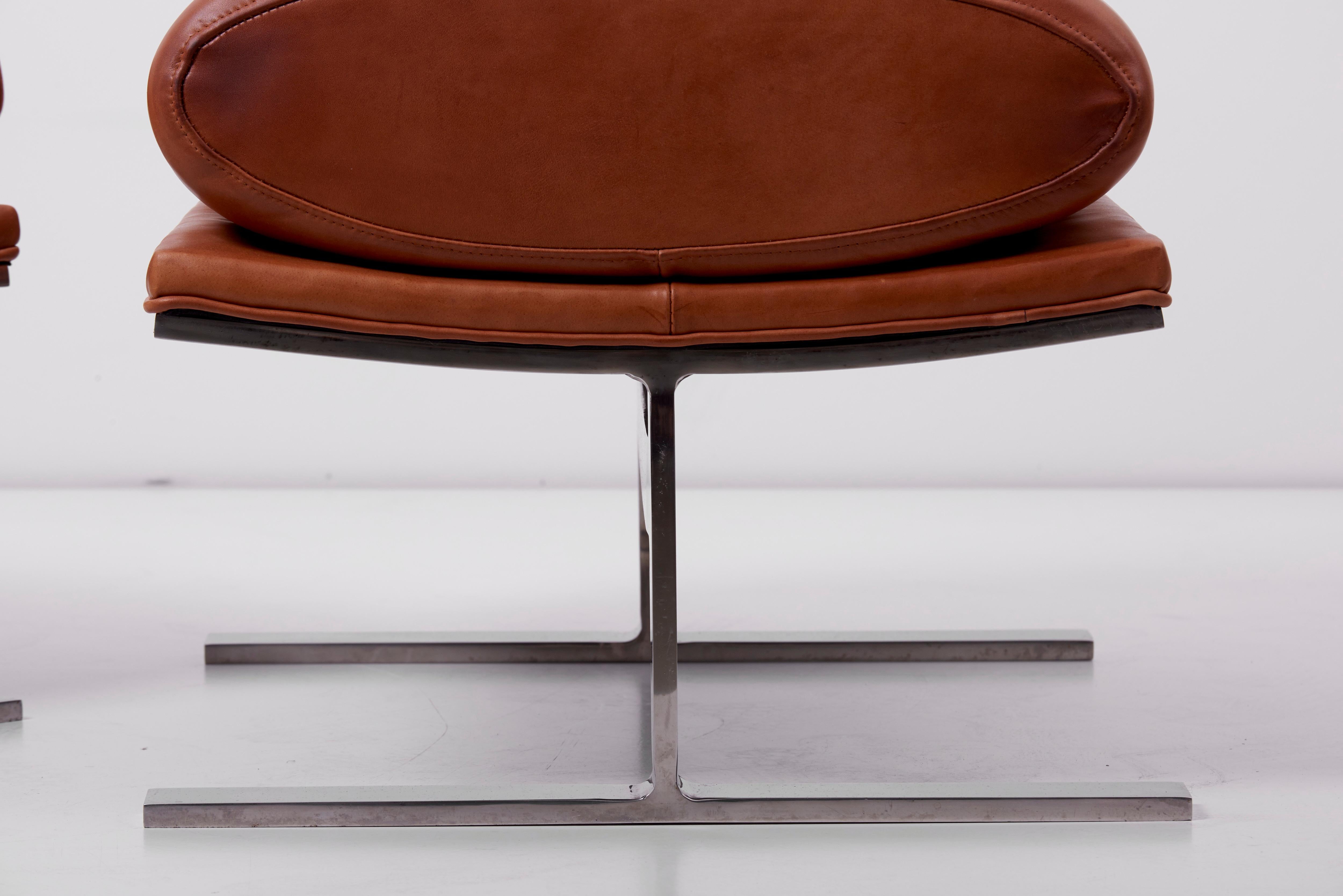 20th Century Pair of Arc Stools 'can also be used as a Bench' by Kipp Stewart for Directional