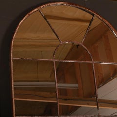Pair of Arched Window Mirrors