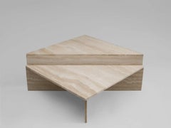 Pair of Architectural Coffee Tables, circa 1970