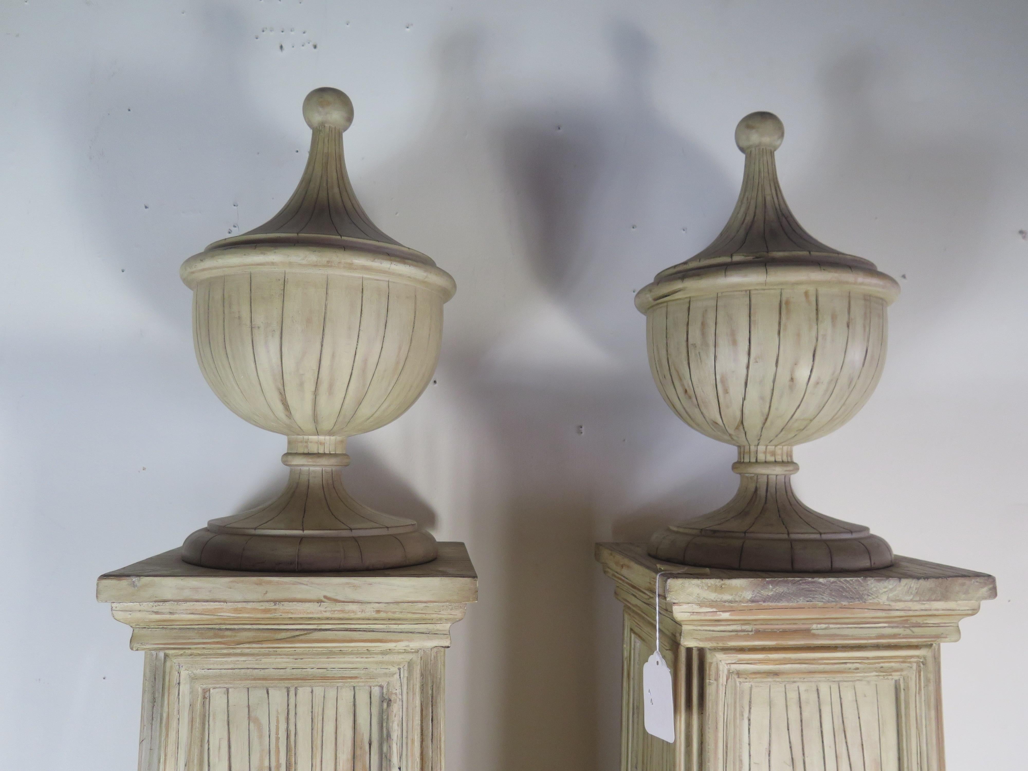 Pair of Architectural Elements In Good Condition In Bridgehampton, NY
