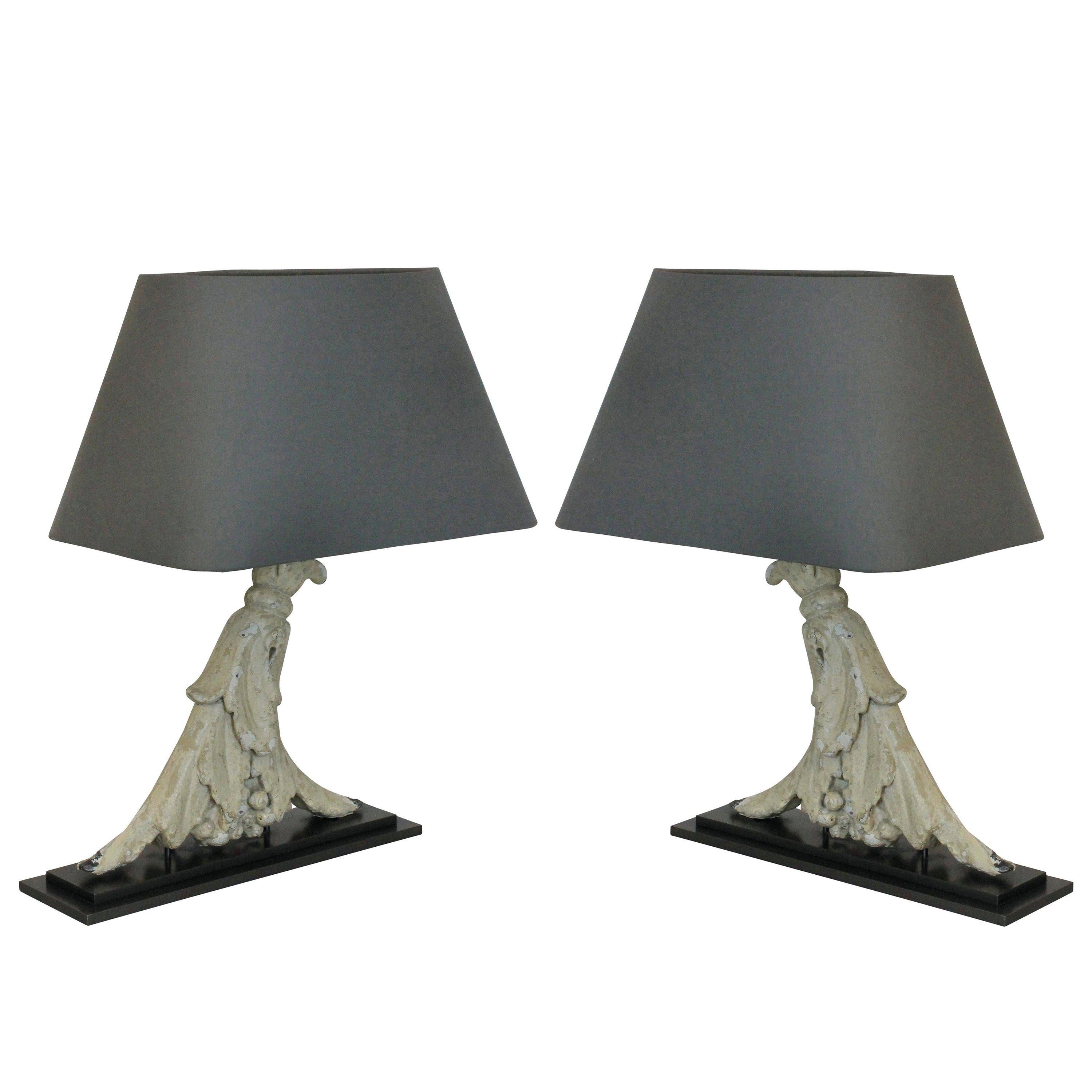 Pair of Architectural Lamps