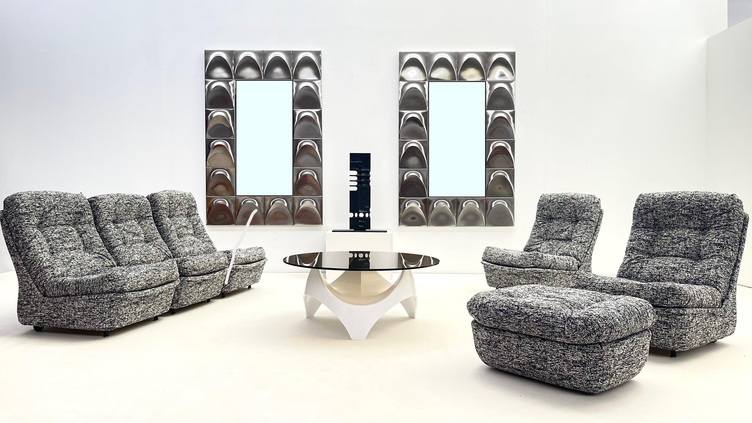 XXIe siècle et contemporain Paire de miroirs architecturaux en vente