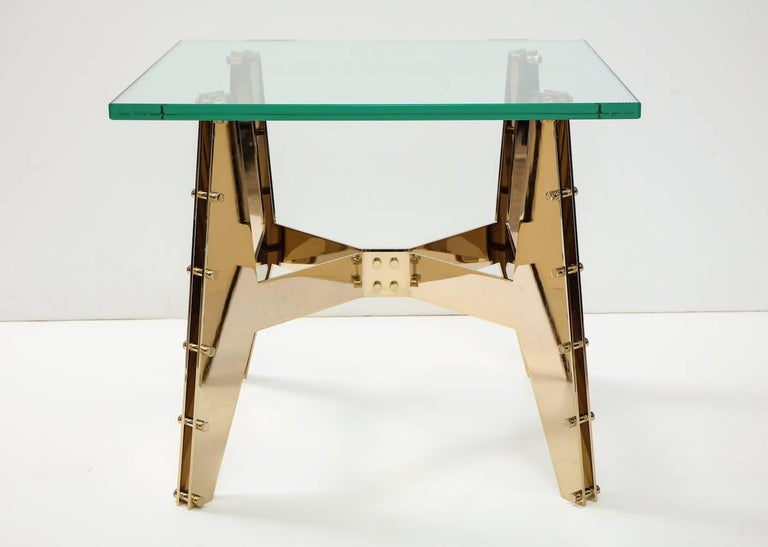 Pair of Architectural Side Tables For Sale at 1stDibs