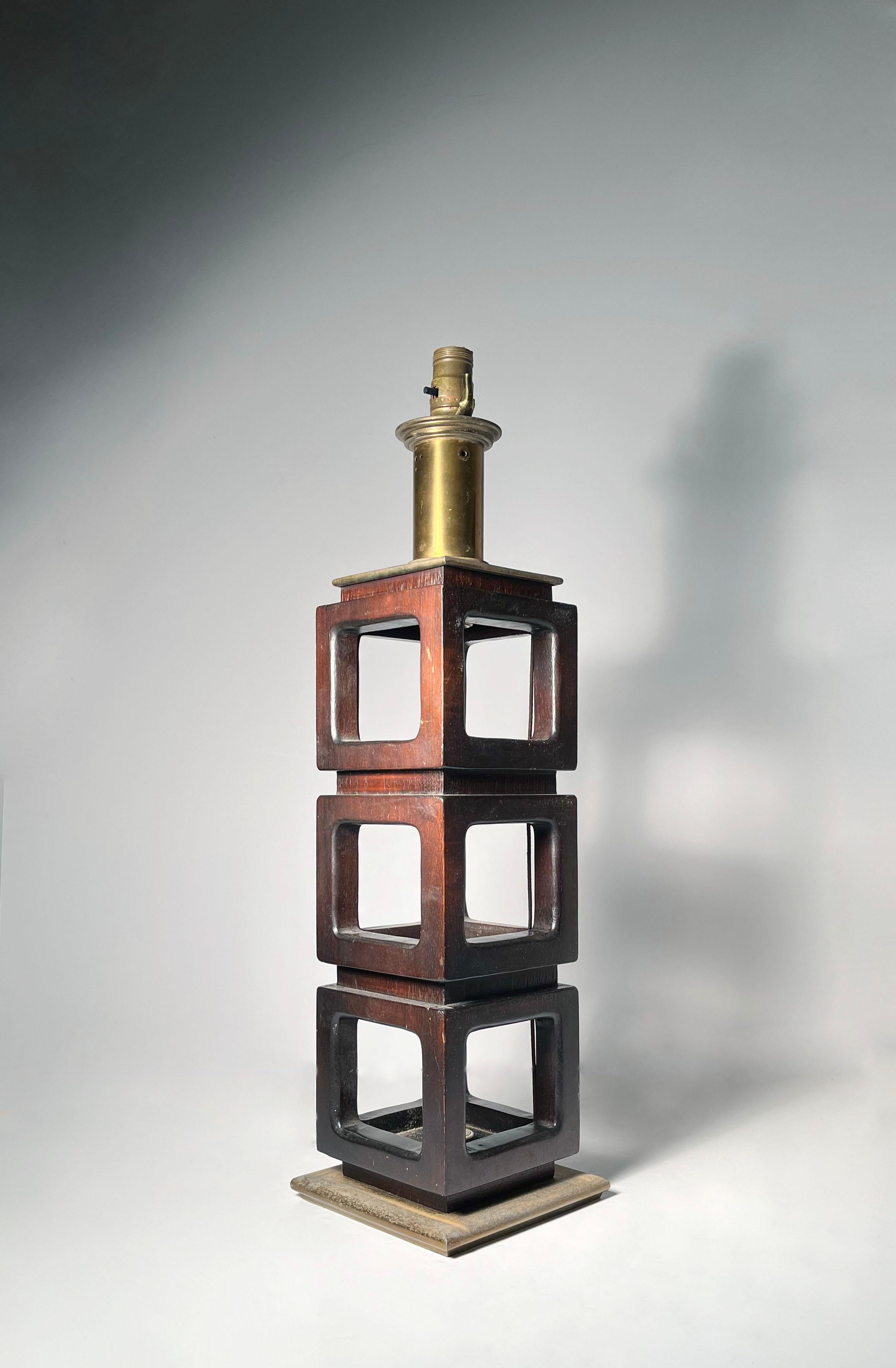 Mid-Century Modern Paire de lampes architecturales Stiffel d' Edwin Cole en vente