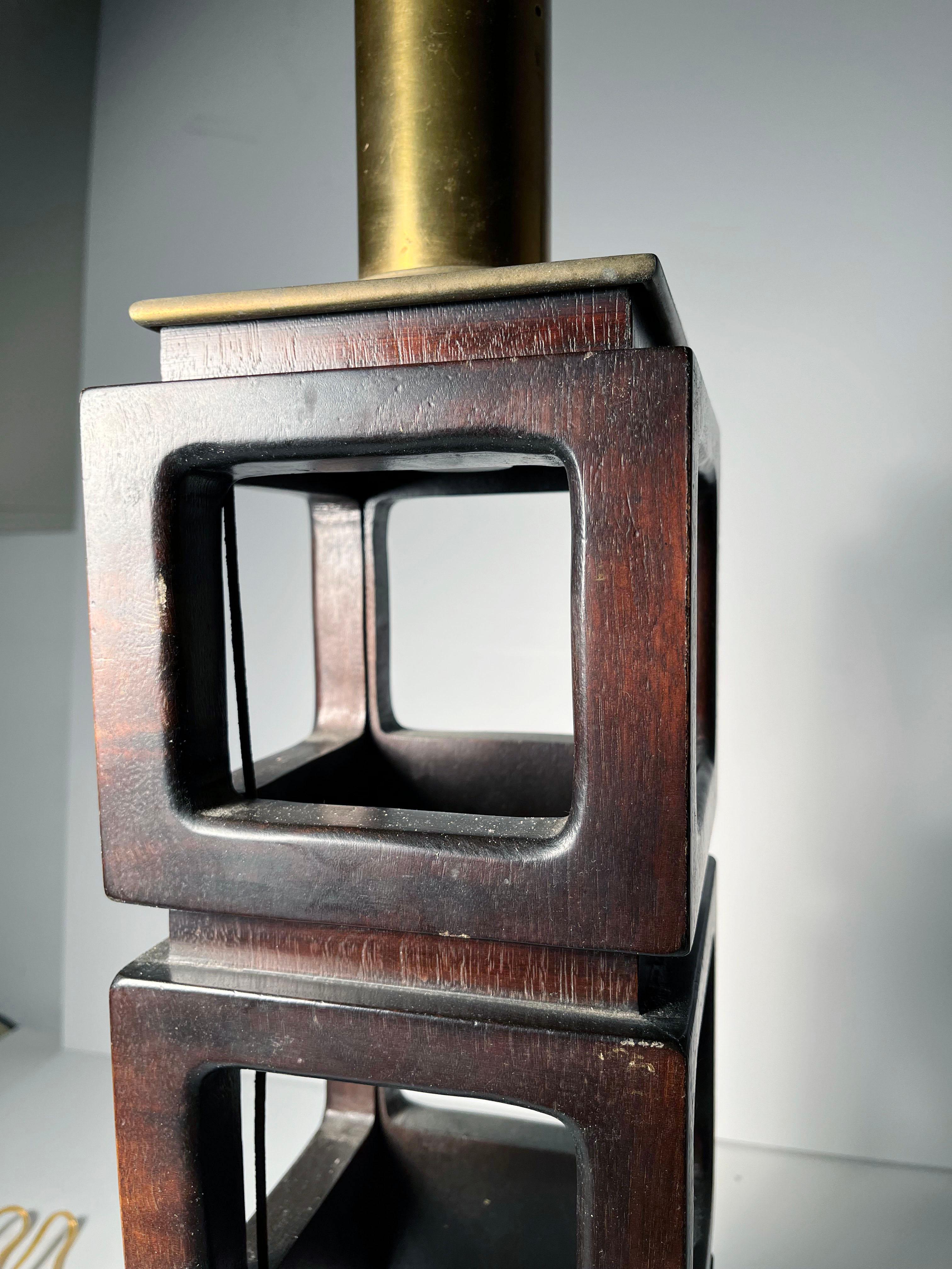 Américain Paire de lampes architecturales Stiffel d' Edwin Cole en vente
