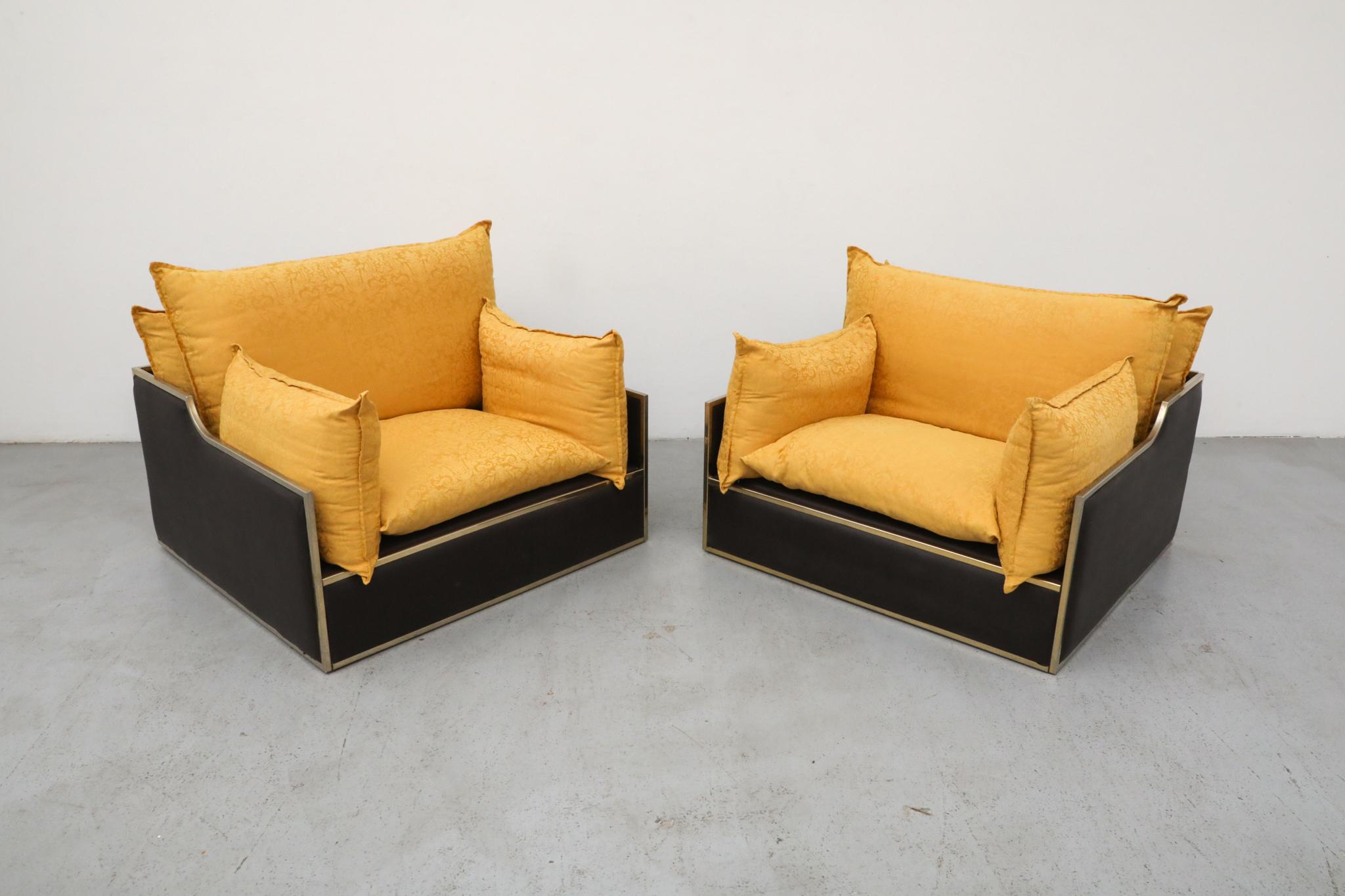 Paire de fauteuils de salon Archiutti Michele Hollywood Regency, Italie, années 1970 en vente 6