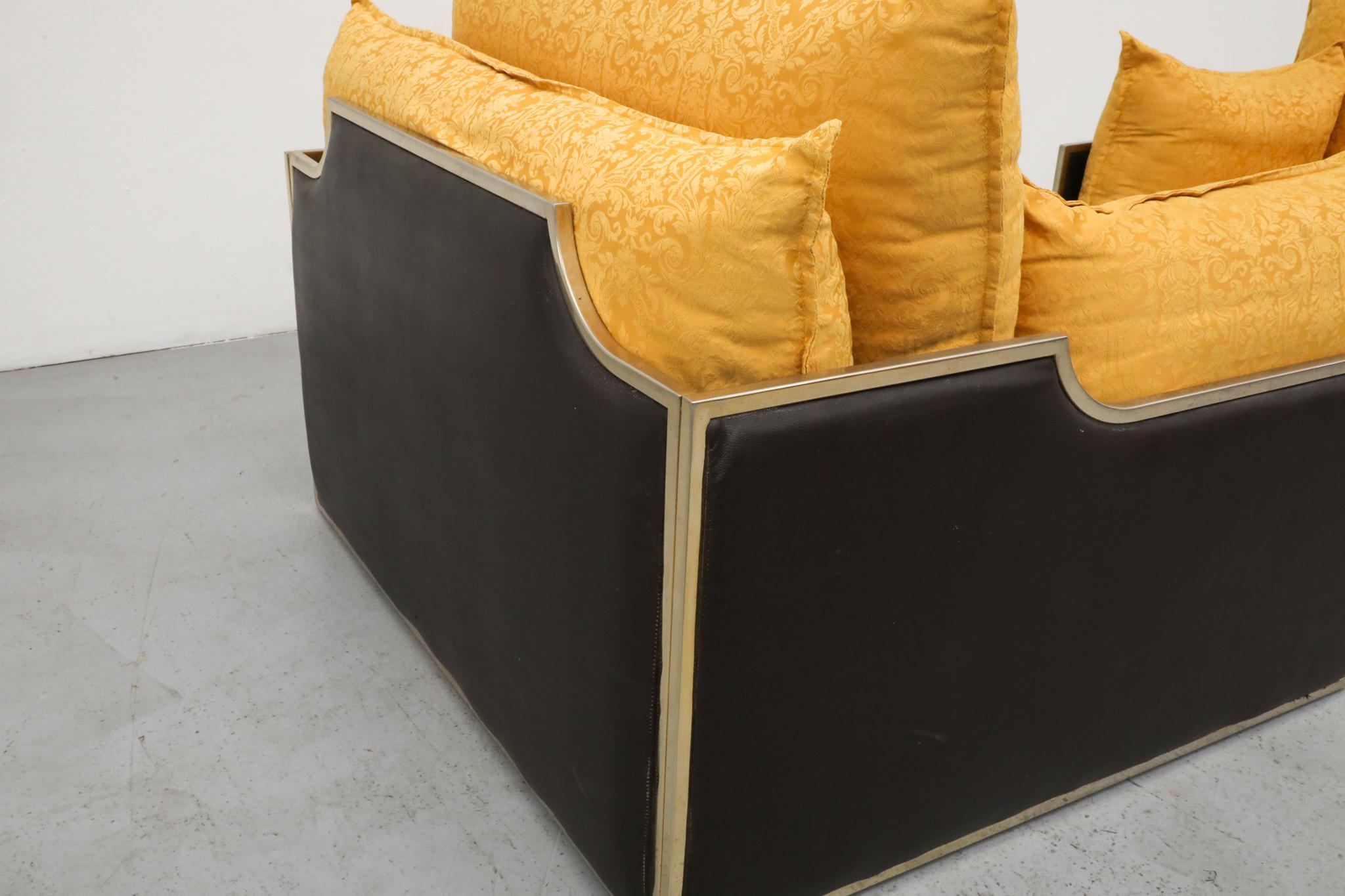 Paire de fauteuils de salon Archiutti Michele Hollywood Regency, Italie, années 1970 en vente 11