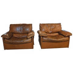Single Arcon Leather Armchair, 1970