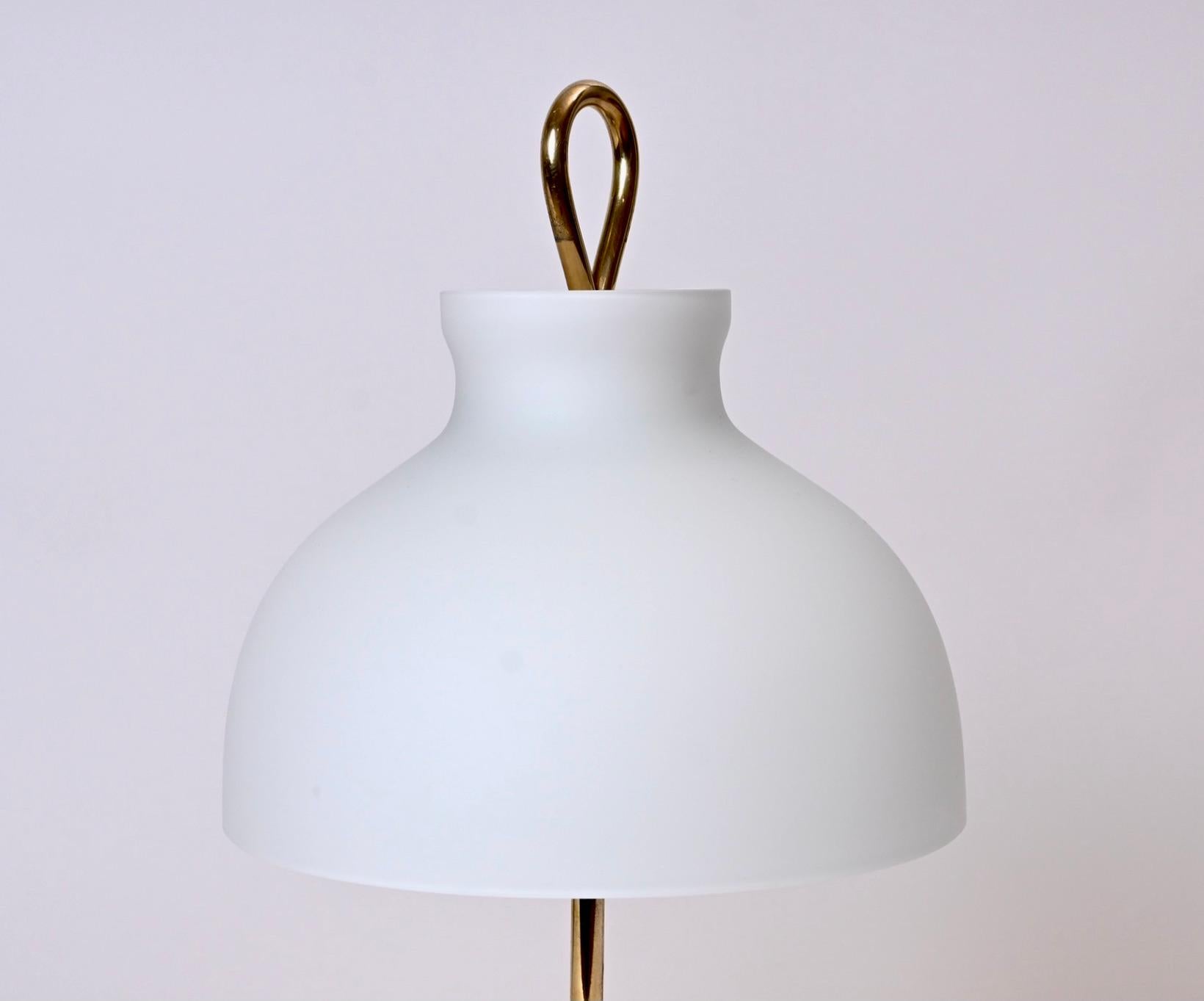 Italian Pair of Arenzano Model ‘LTA3’ Table Lamps by Ignazio Gardella for Azucena, Italy