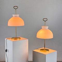 Pair of “Arenzano” Table Lamps by Ignazio Gardella for Azucena, Italy, 1965