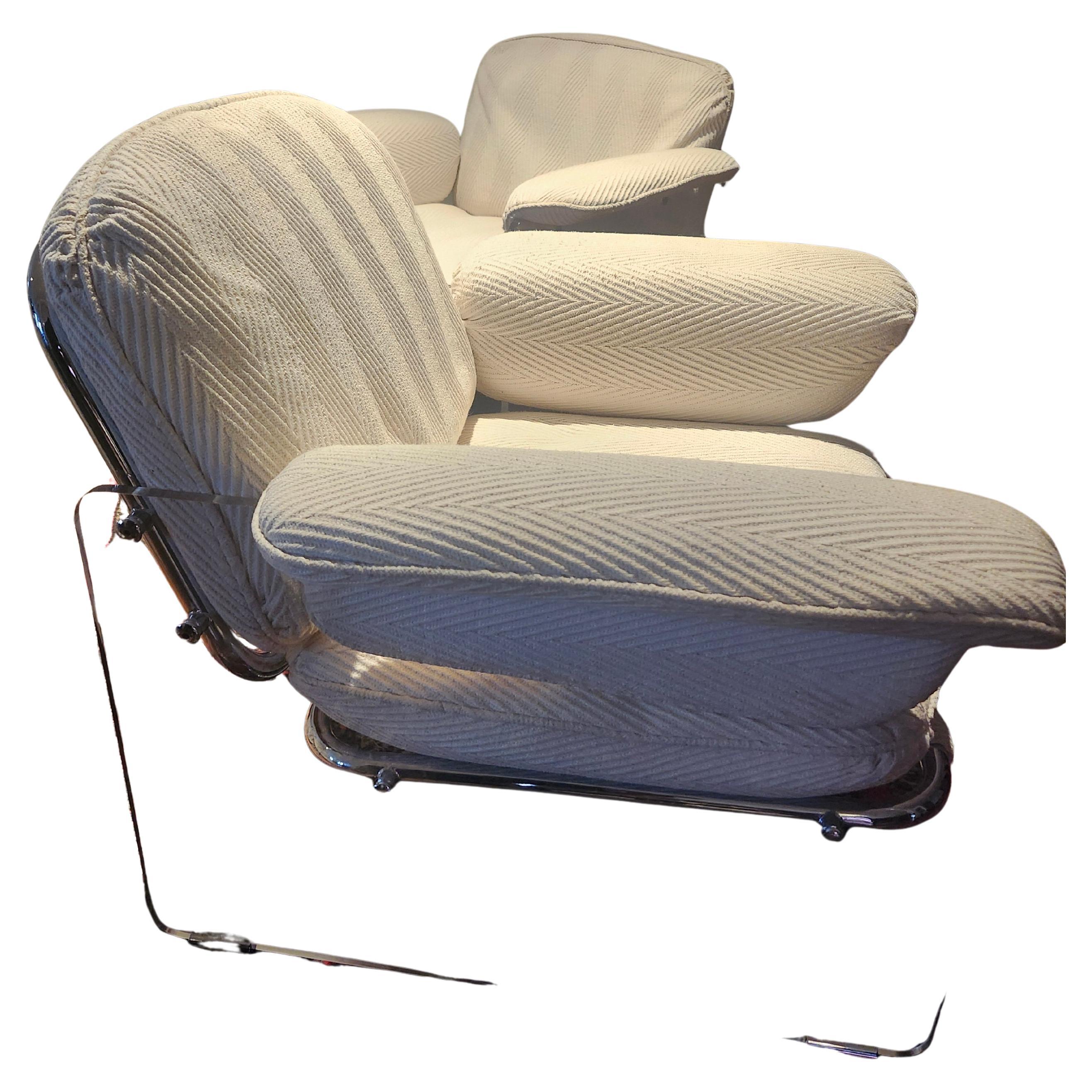 Paar Argenta Stühle aus der Pace Collection in Oringinalstoff C1970 (Moderne der Mitte des Jahrhunderts) im Angebot
