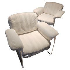 Pair of Argenta Chairs from the Pace Collection in Oringinal Fabric C1970
