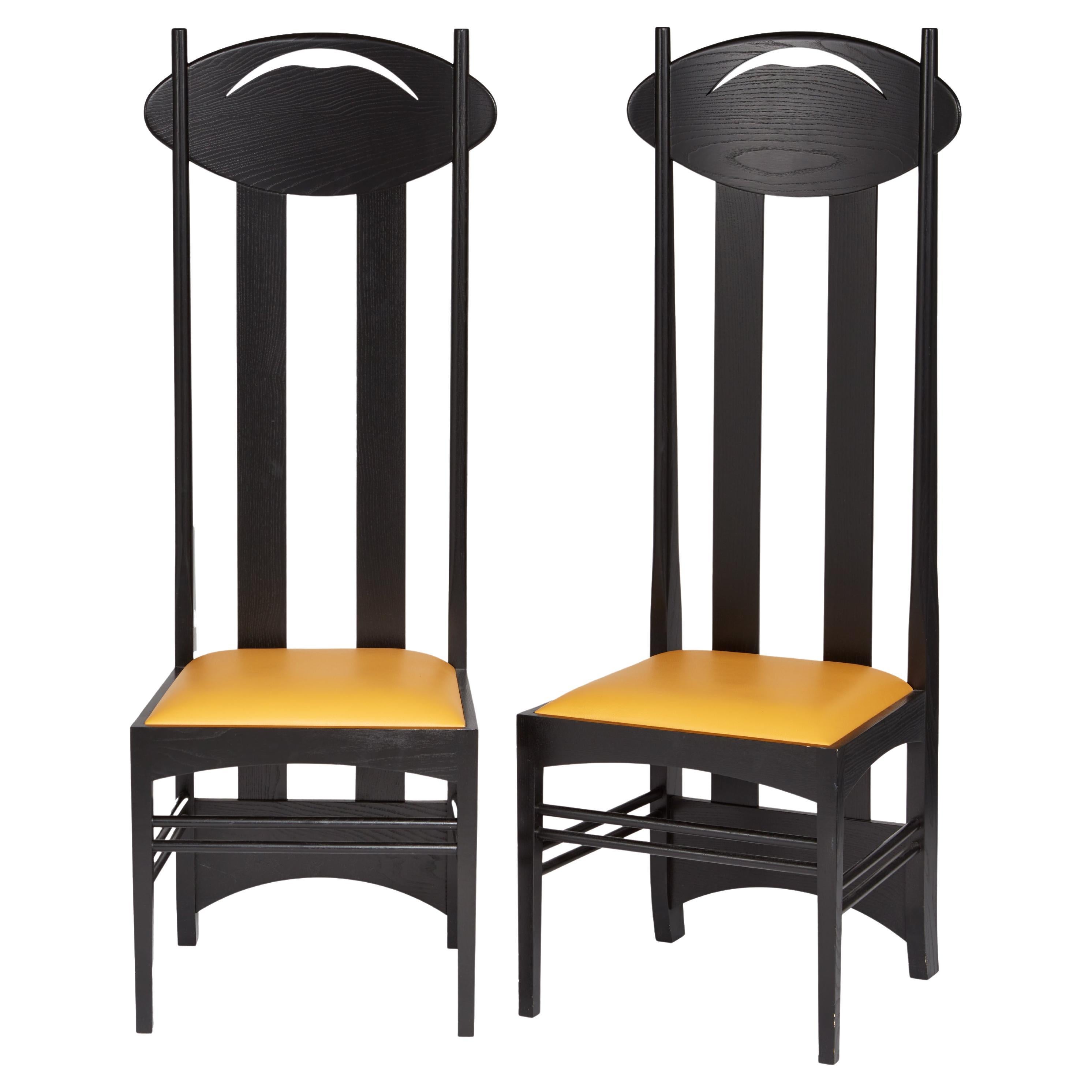Paire de chaises "Argyle" par Charles R Mackintosh pour Atelier International