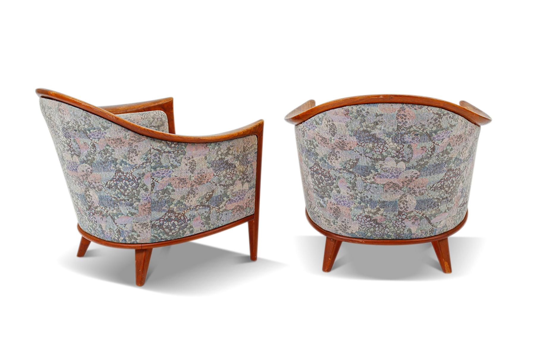 Pair of Aristokrat Armchairs by Bertil Fridhagen In Excellent Condition In Berkeley, CA