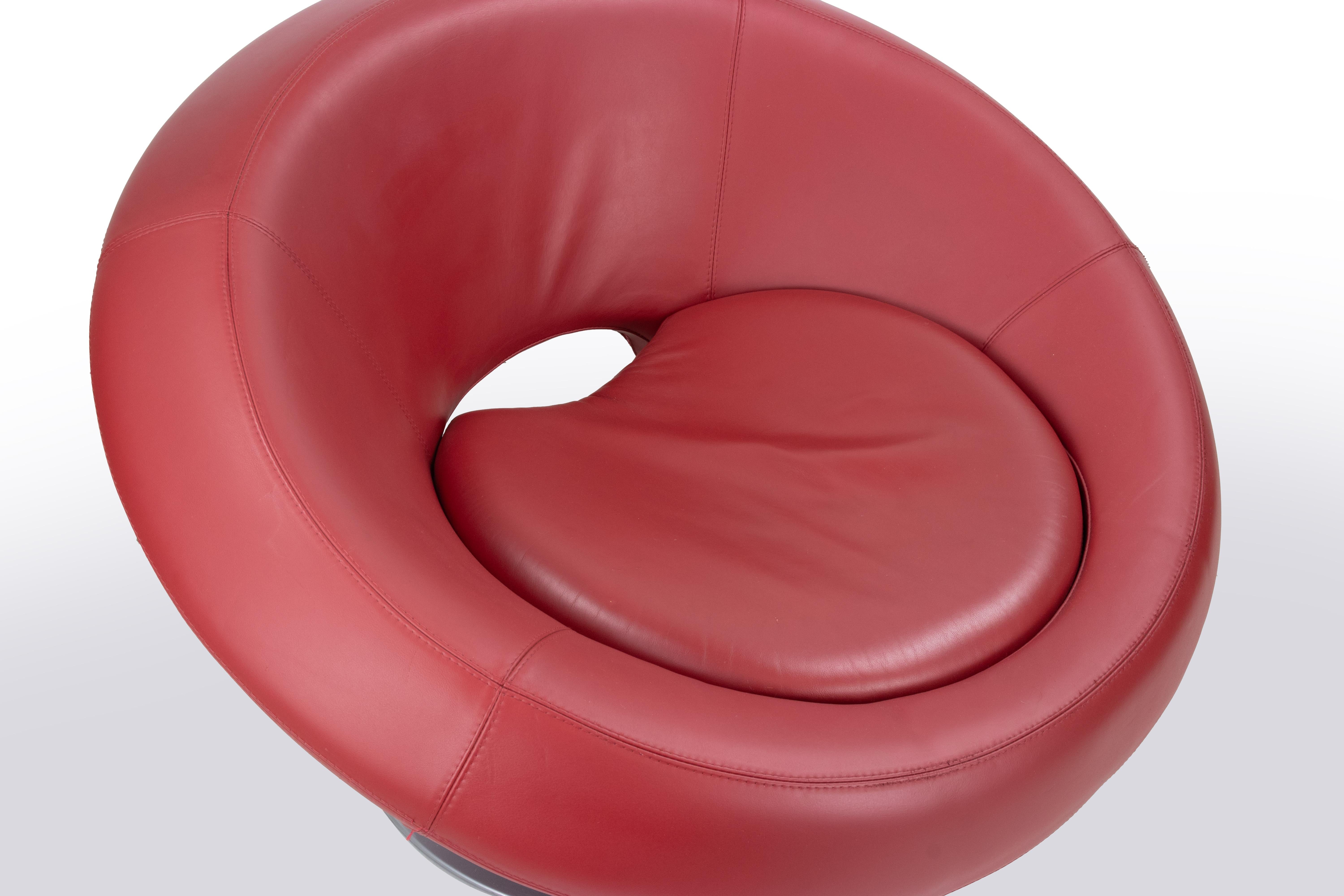 Contemporary Pair of Arketipo Moon Chairs by Manzoni & Tapinassi, italy, 2000s For Sale