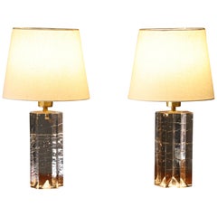 Pair of Arkipelago Glass Table Lamps Designed by Timo Sarpaneva, Finland