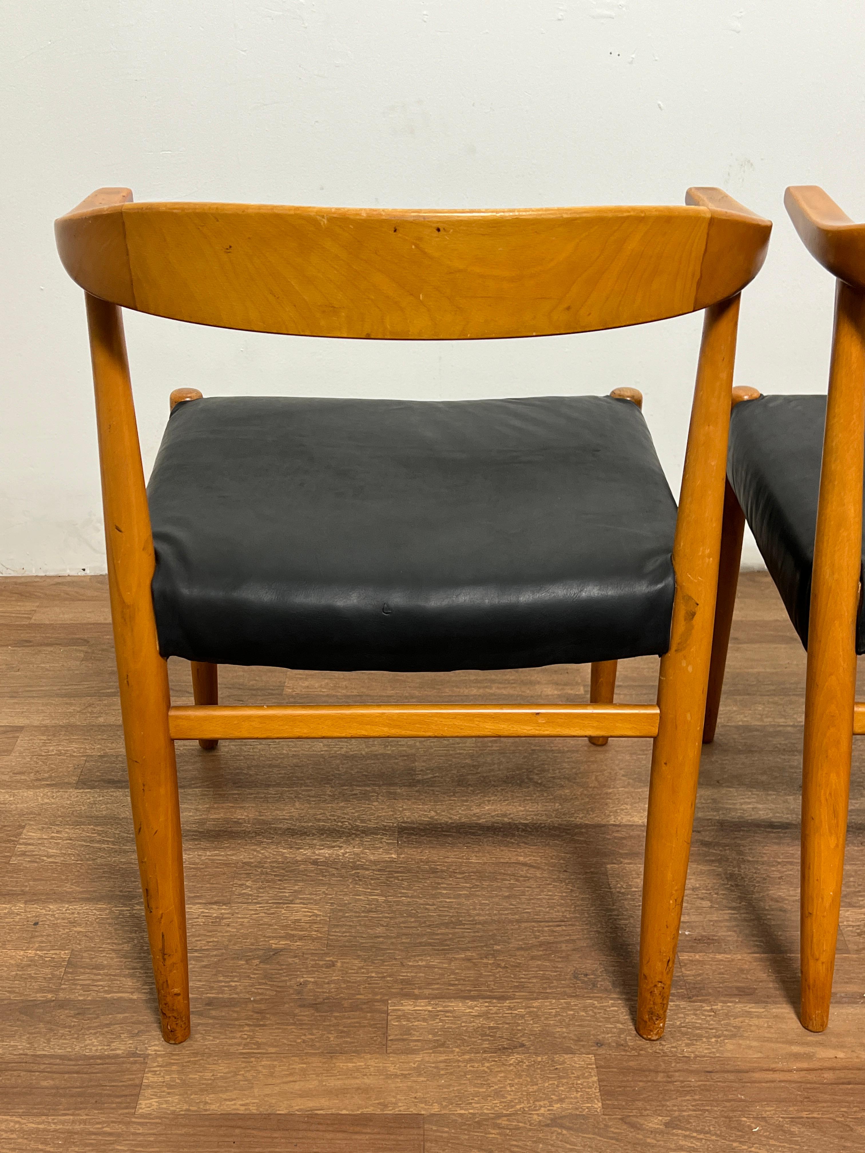 Paire de fauteuils Folke Ohllson pour Dux, Suède, vers les années 1960 en vente 5