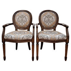 Pair of French-style Armchairs