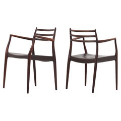 Pair of Arm Chairs by Niels O. Møller
