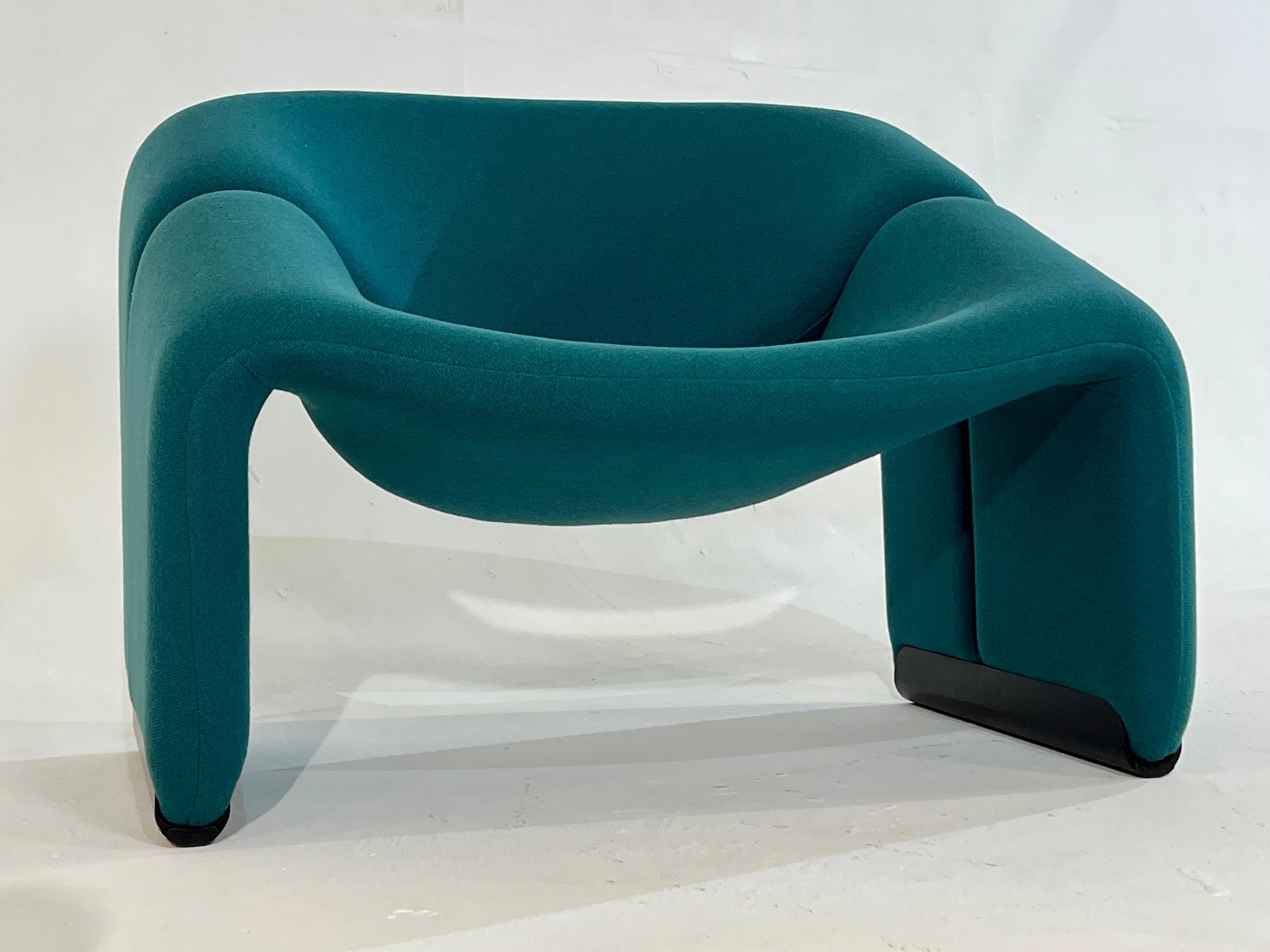 Néerlandais Paire de fauteuils F598 (Groovy) de Pierre Paulin pour Artifort. IL N'EN RESTE PLUS QU'UN ! en vente