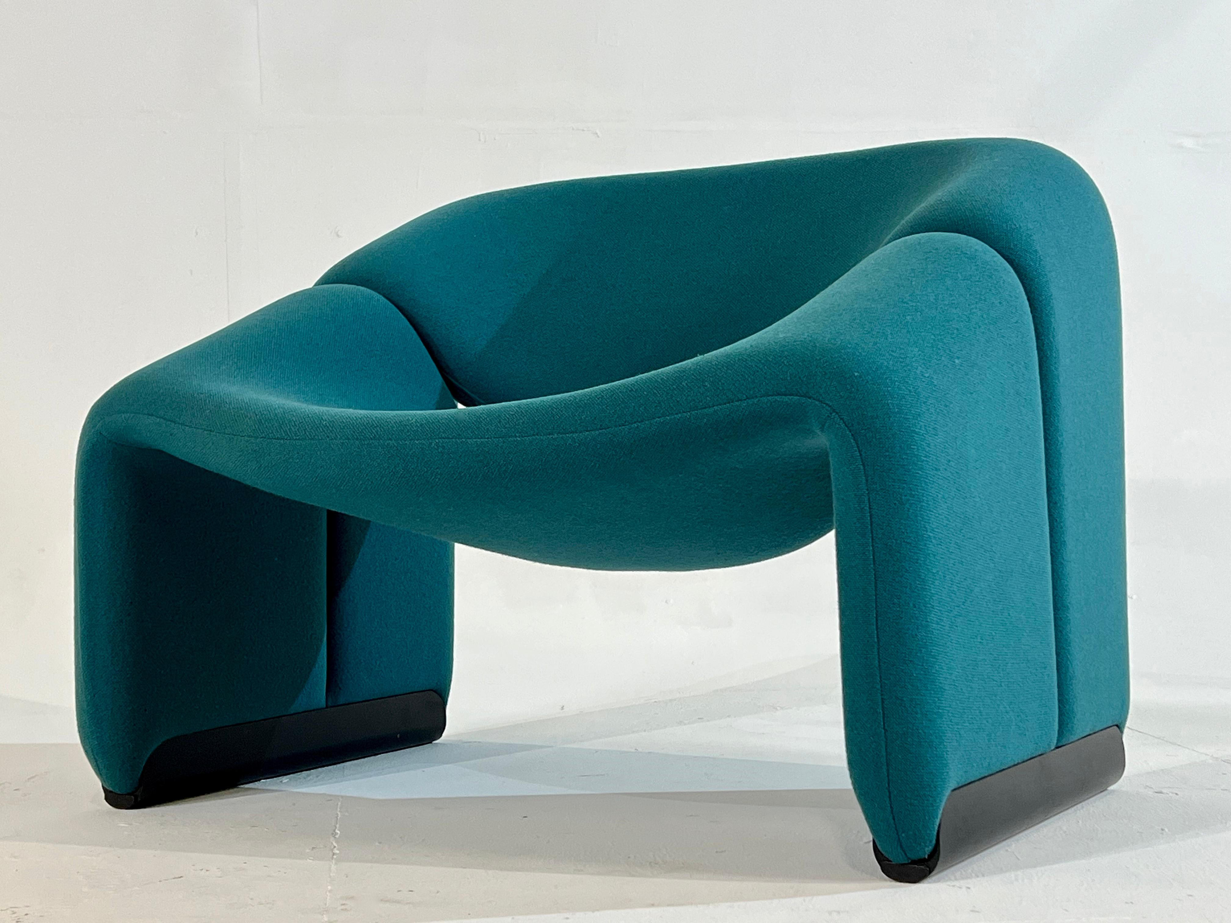 Fin du 20e siècle Paire de fauteuils F598 (Groovy) de Pierre Paulin pour Artifort. IL N'EN RESTE PLUS QU'UN ! en vente