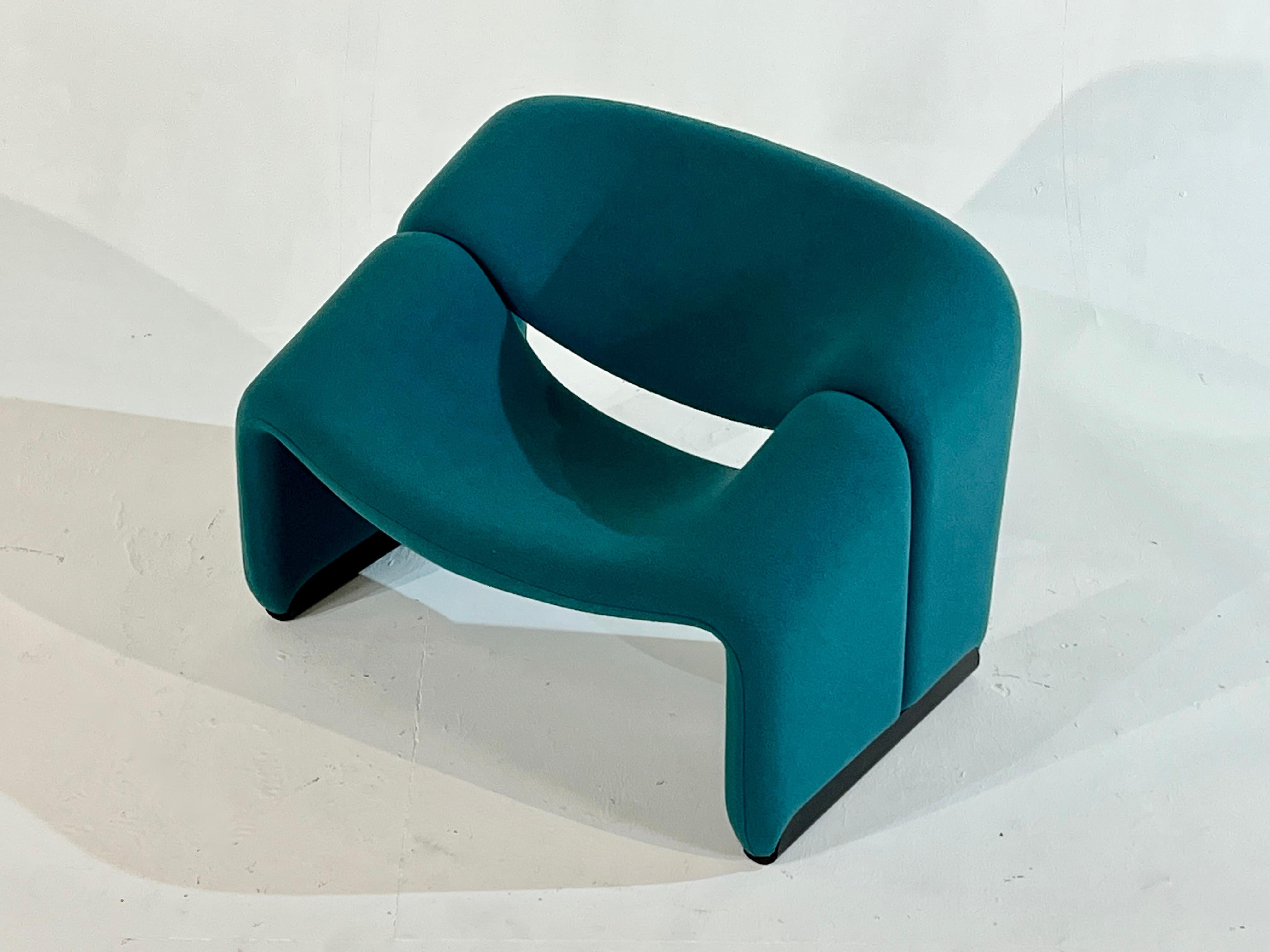 Paire de fauteuils F598 (Groovy) de Pierre Paulin pour Artifort. IL N'EN RESTE PLUS QU'UN ! en vente 1