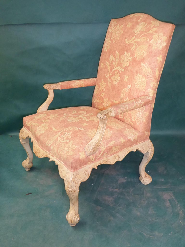 Pair of Arm Chairs For Sale at 1stDibs