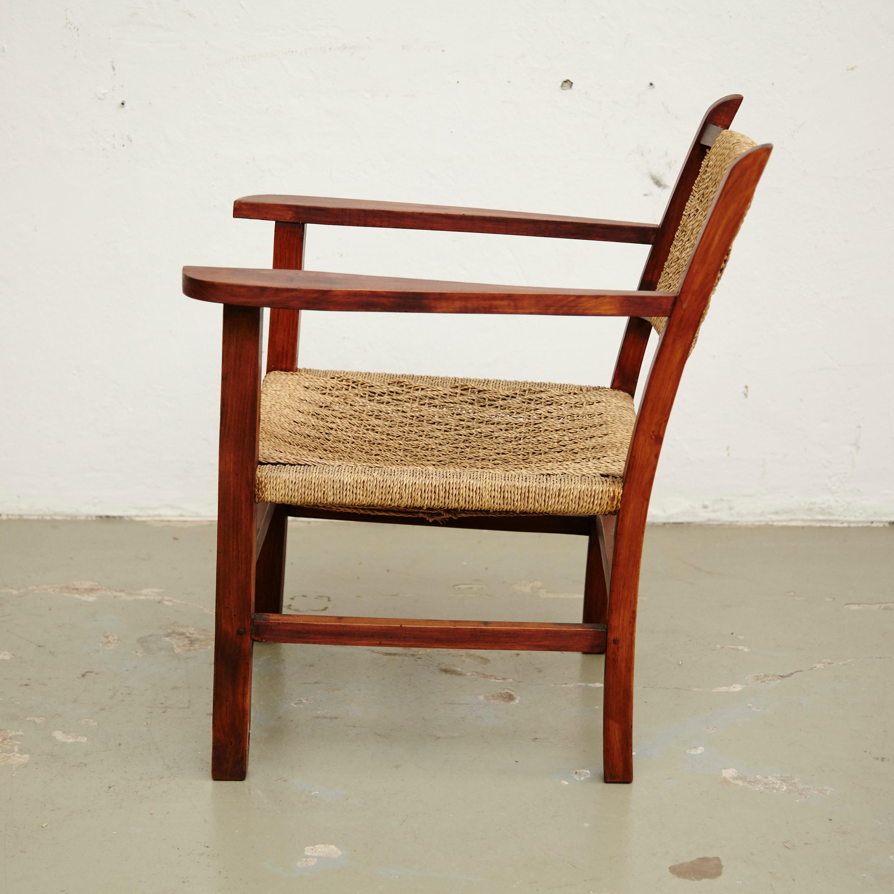 Pair of Armchair after Josep Torres Clave, circa 1970 In Good Condition In Barcelona, Barcelona